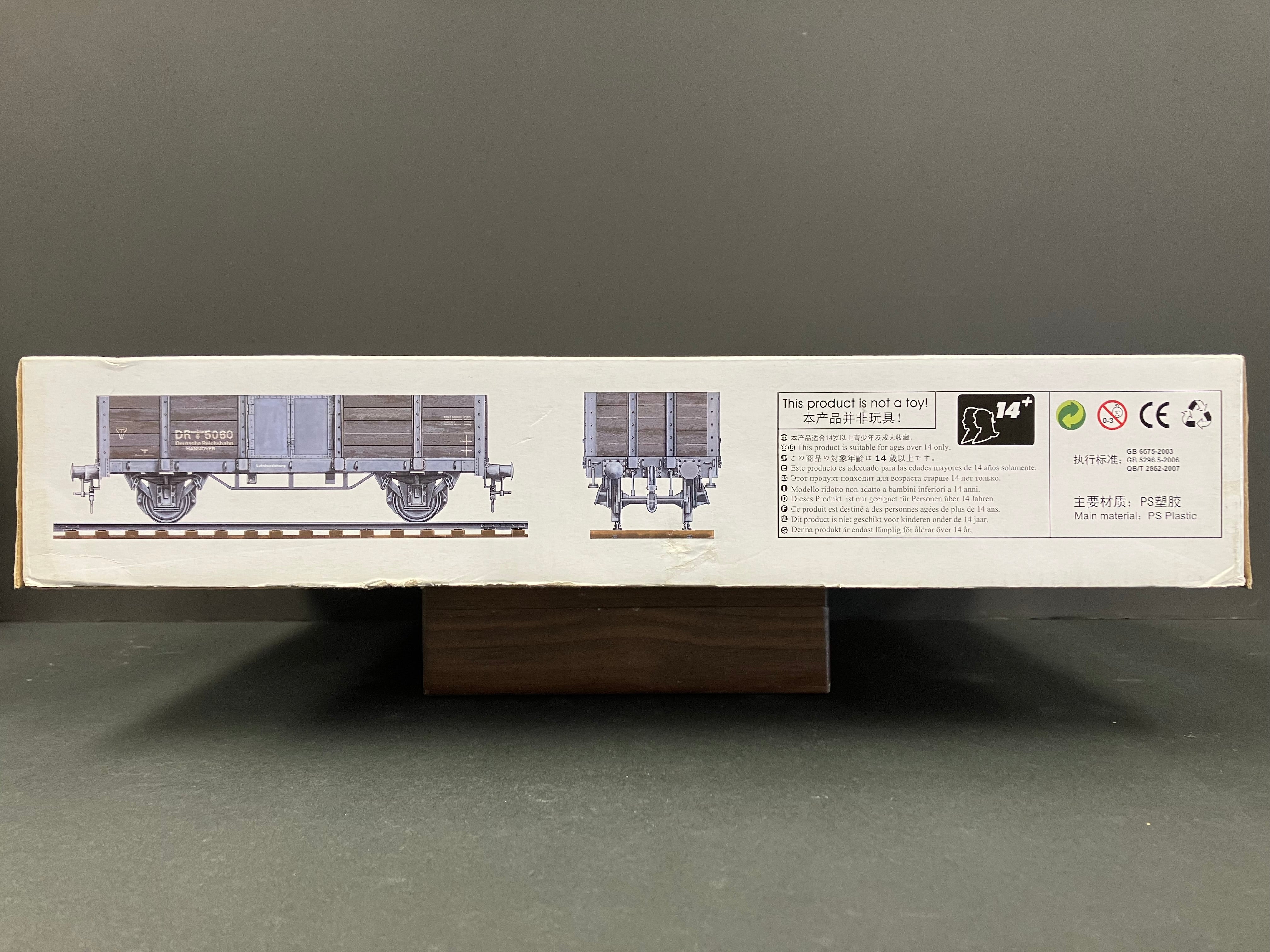 Armor Series No. 01517 1/35 Scale German Railway Gondola (High Sides)