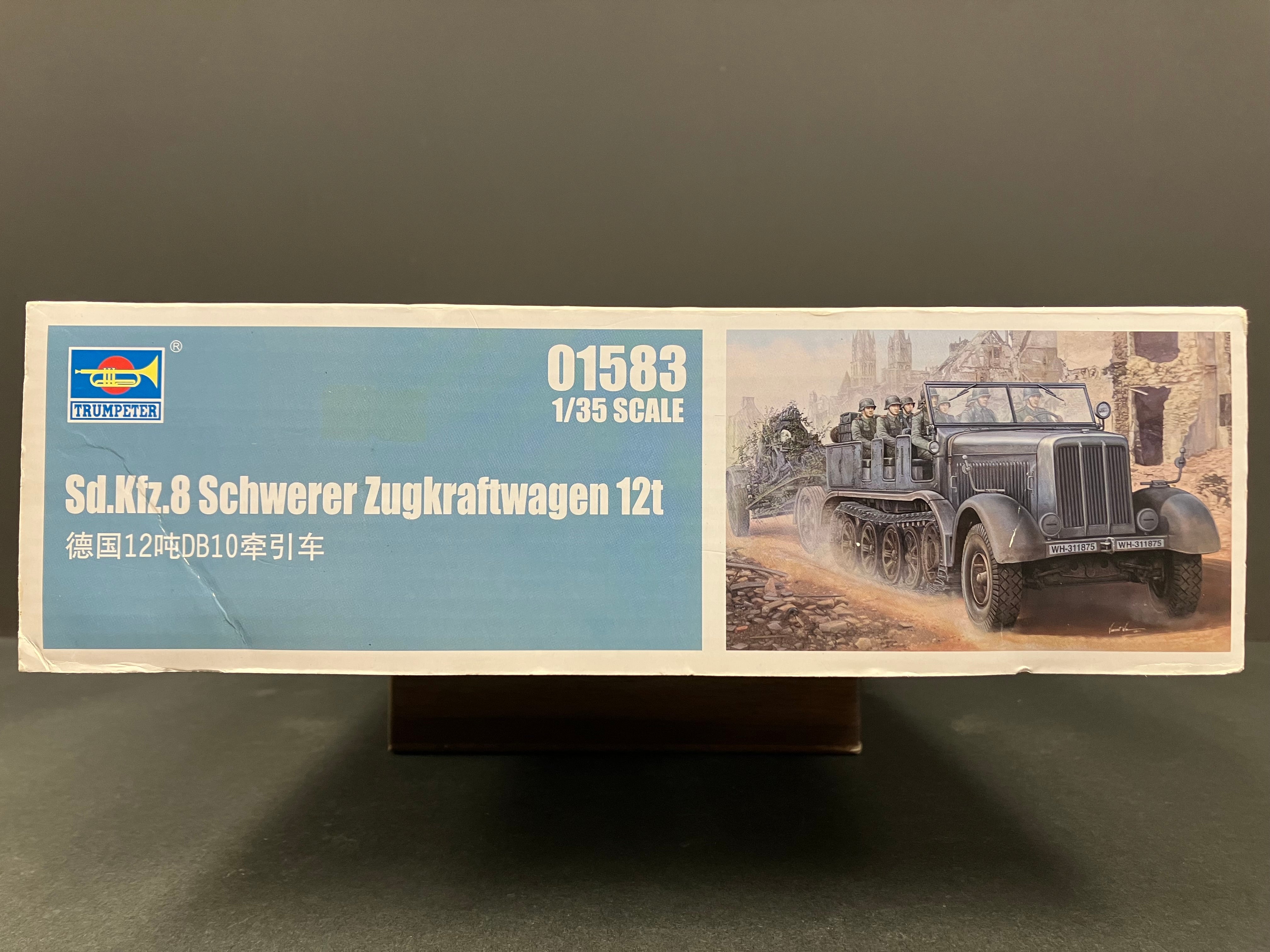 Armor Series No. 01583 1/35 Scale Sd.Kfz. 8 Schwerer Zugkraftwagen 12 t (DB 10)