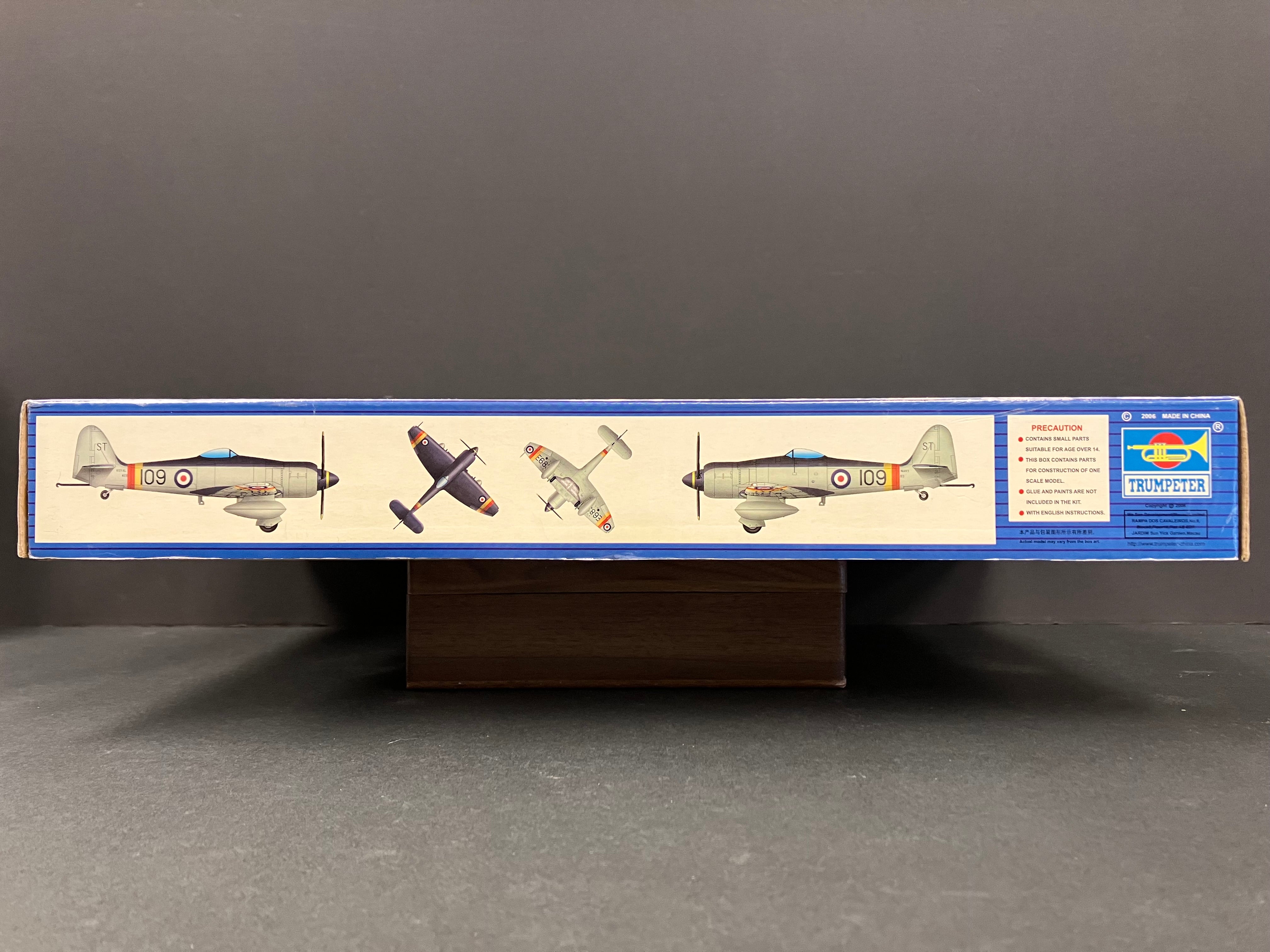 Plane Series No. 01631 1/72 Scale Hawker Sea Fury FB.11