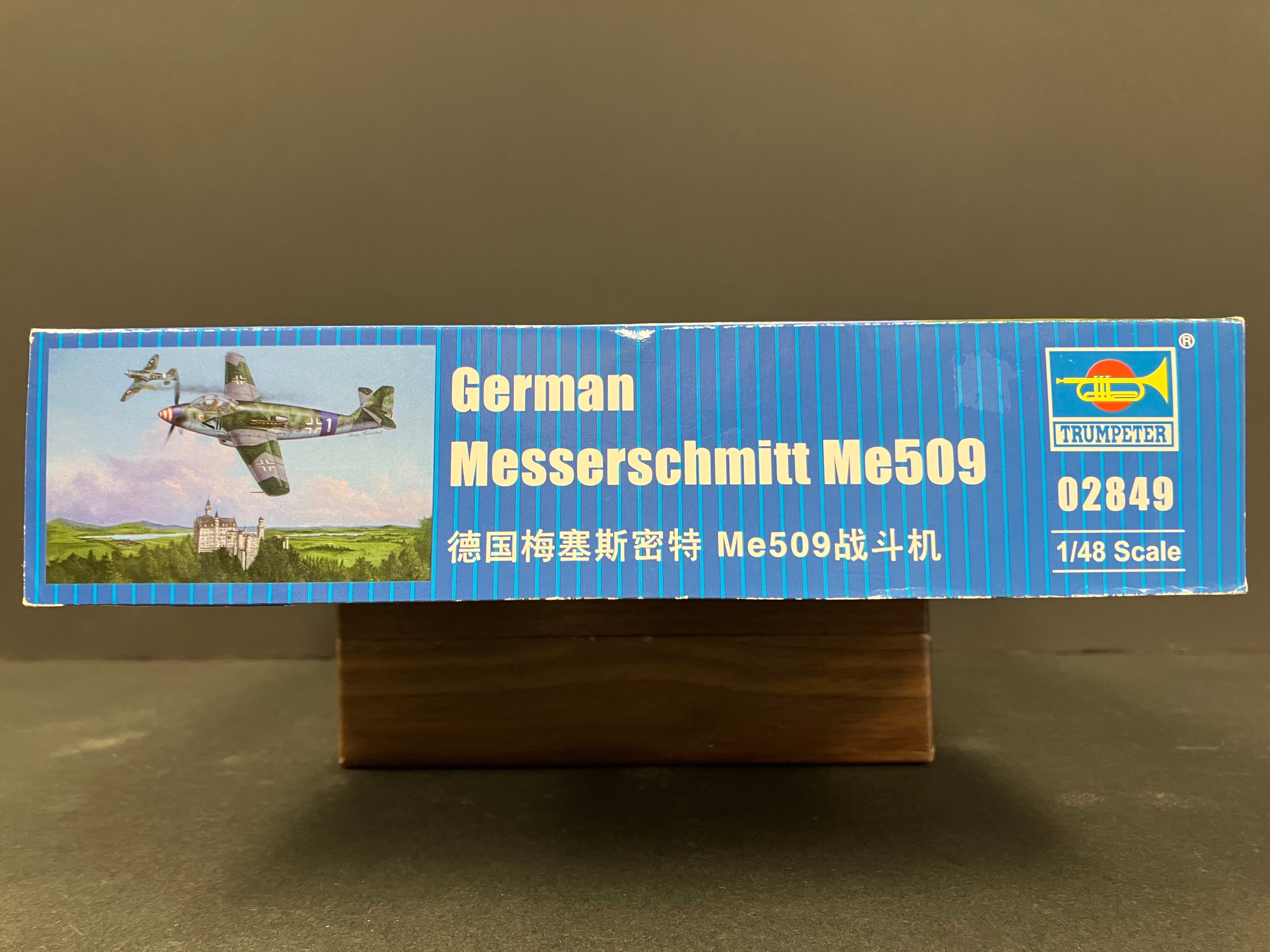 Plane Series No. 02849 1/48 Scale German Messerschmitt Me509 Fighter