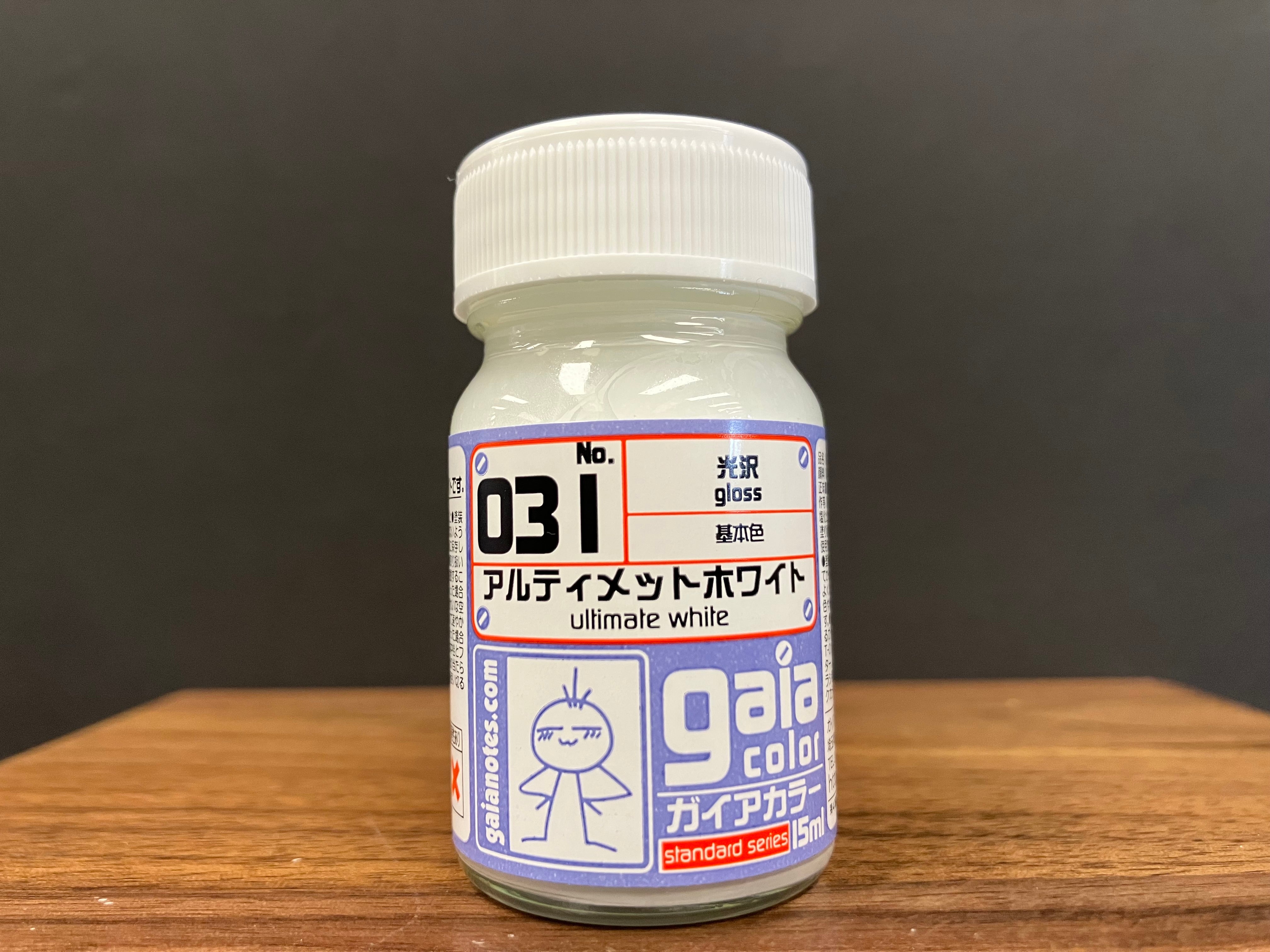 Gloss Ultimate White 031 光澤: 究極白色 基本色