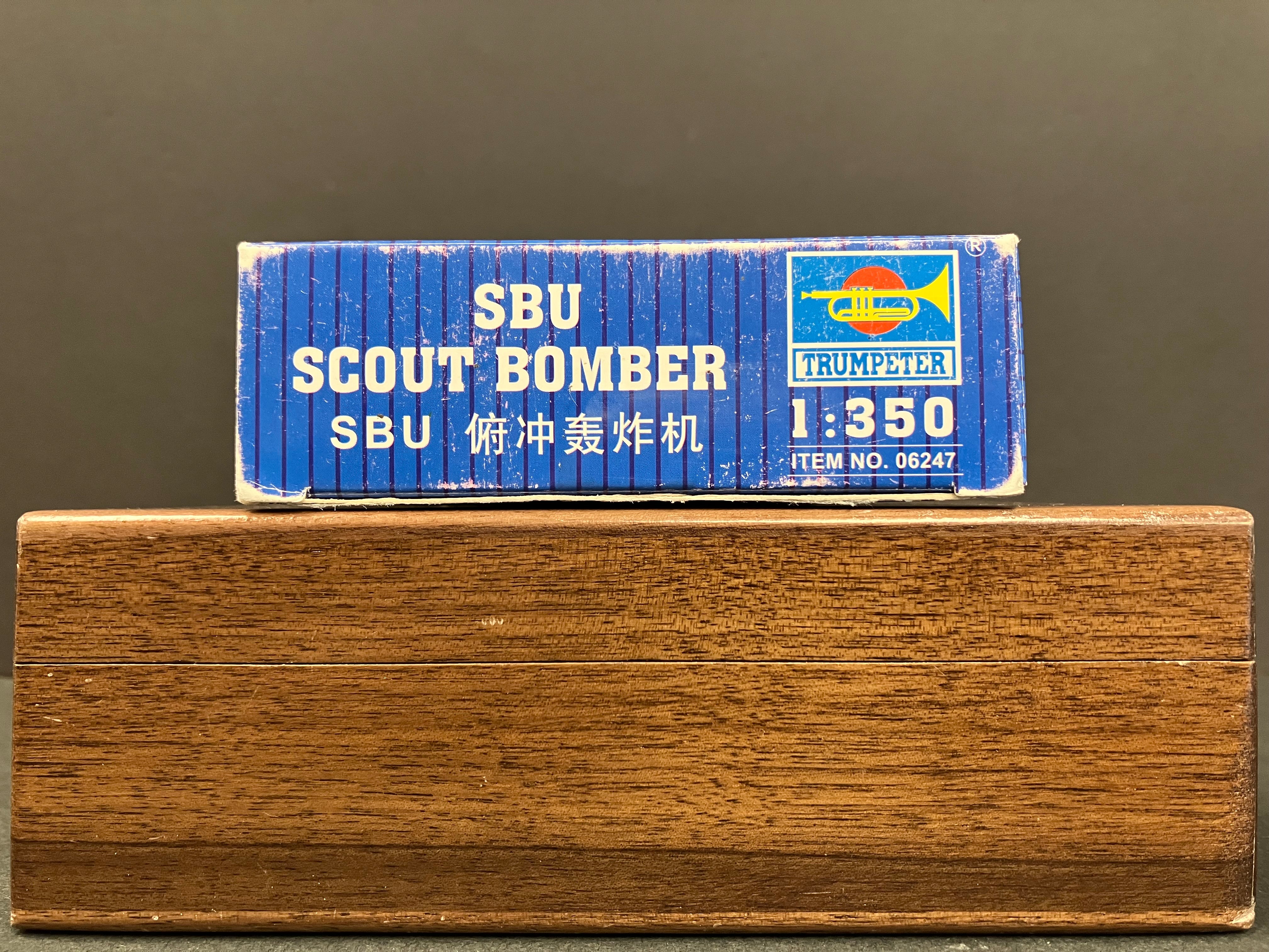 Plane Series No. 06247 1/350 Scale Aircraft Sets for Aircraft Carrier SBU Scout Bomber (6 pcs. per Box)