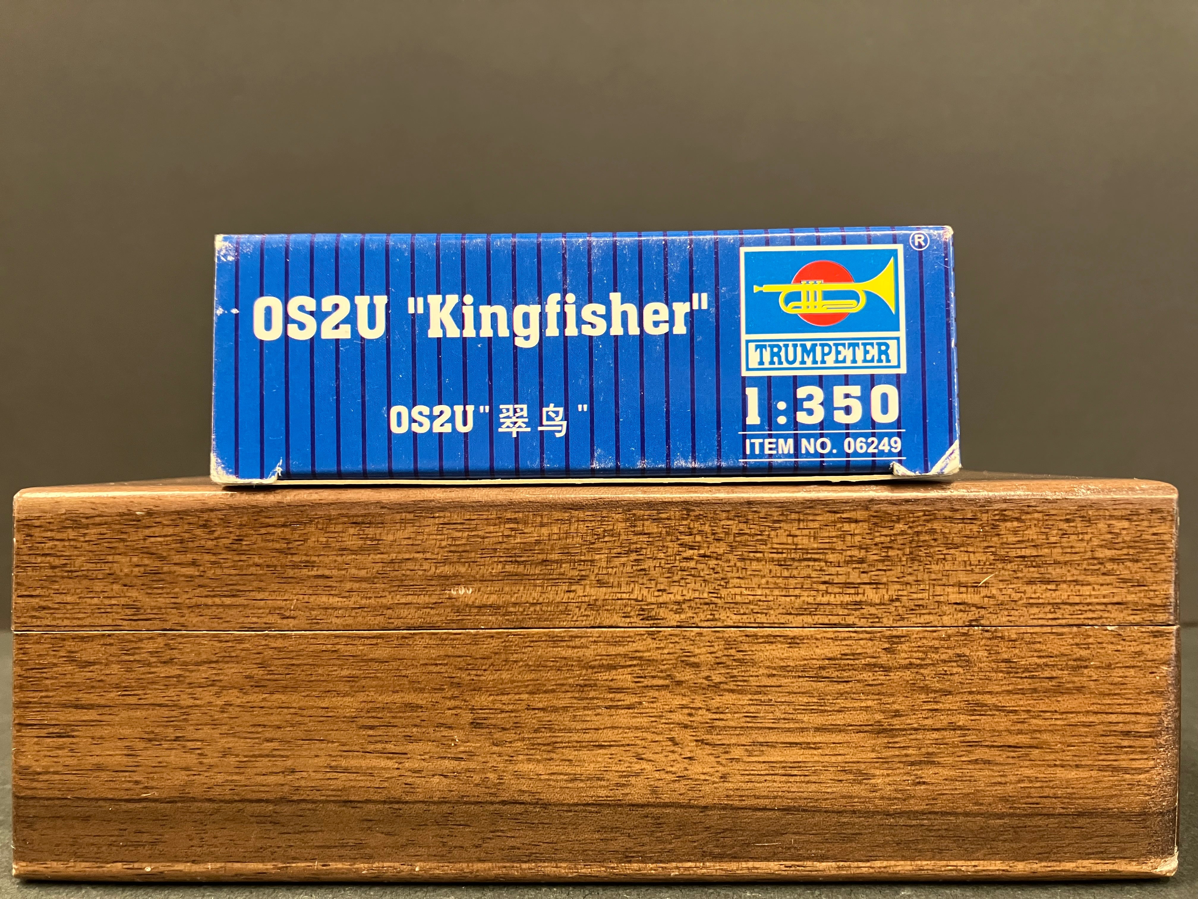 Plane Series No. 06249 1/350 Scale Aircraft Sets for Aircraft Carrier U.S. Navy OS2U “︁Kingfisher”︁ (6 pcs. per Box)