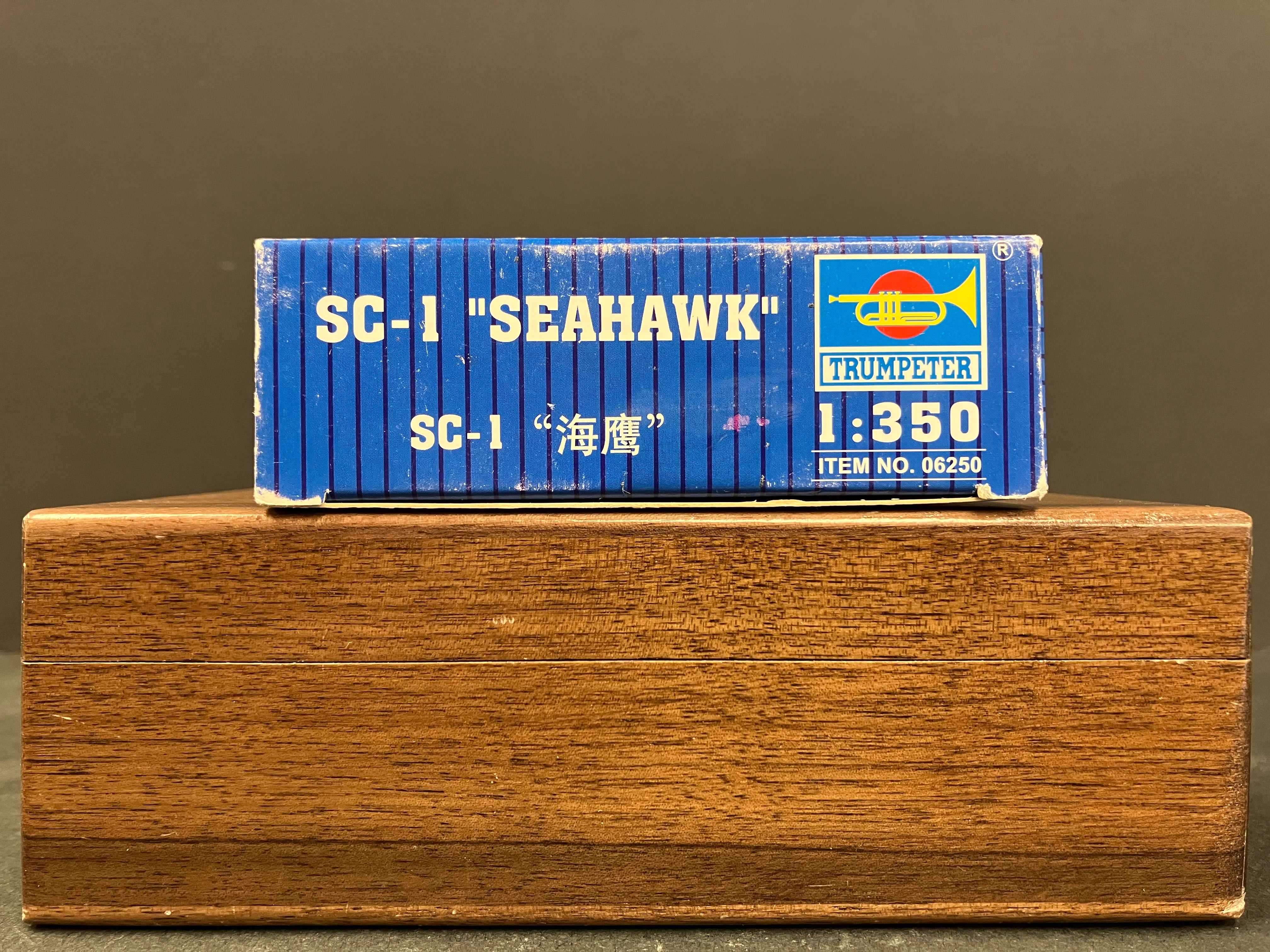 Plane Series No. 06250 1/350 Scale Aircraft Sets for Aircraft Carrier U.S. Navy SC-1 “︁Seahawk”︁ (6 pcs. per Box)
