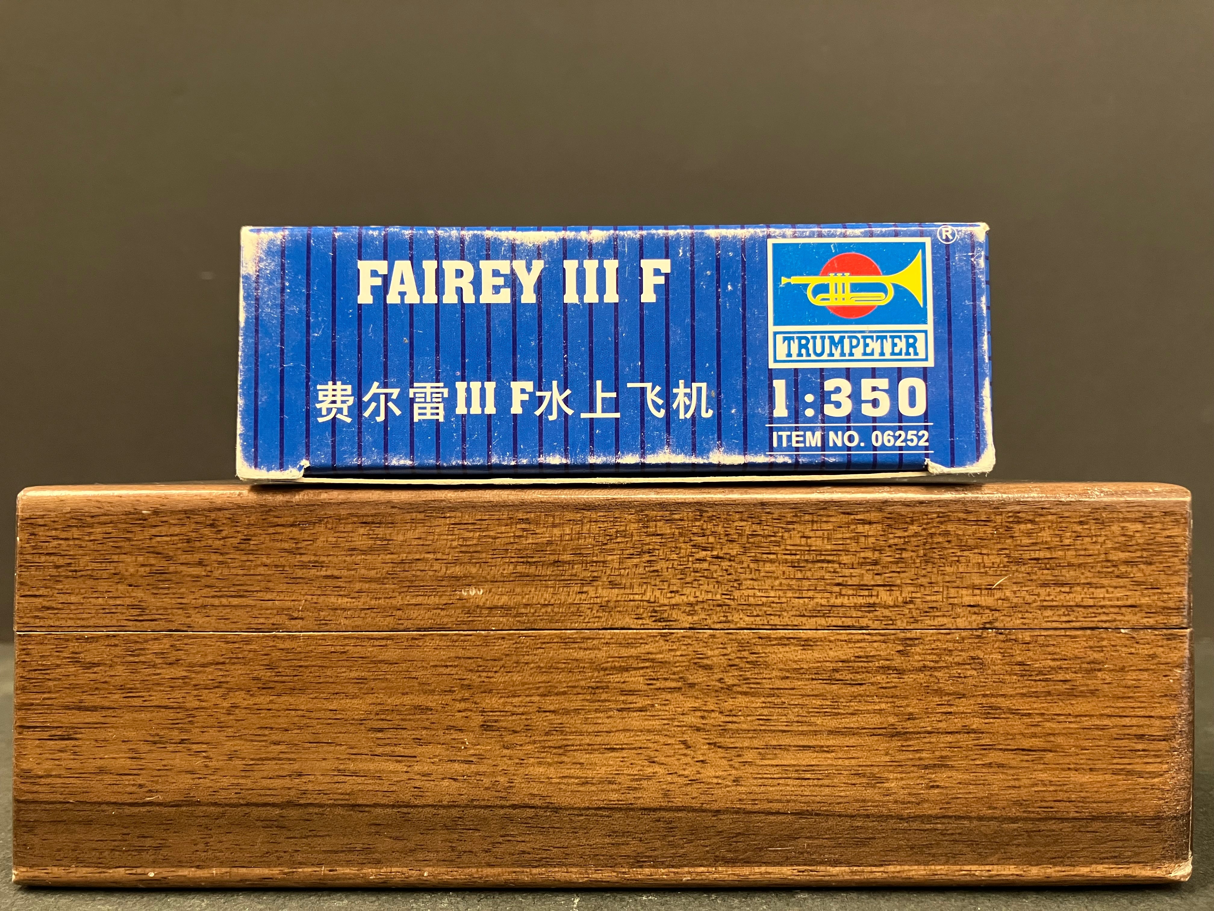 Plane Series No. 06252 1/350 Scale Aircraft Sets for Aircraft Carrier Fairey III F (6 pcs. per Box)