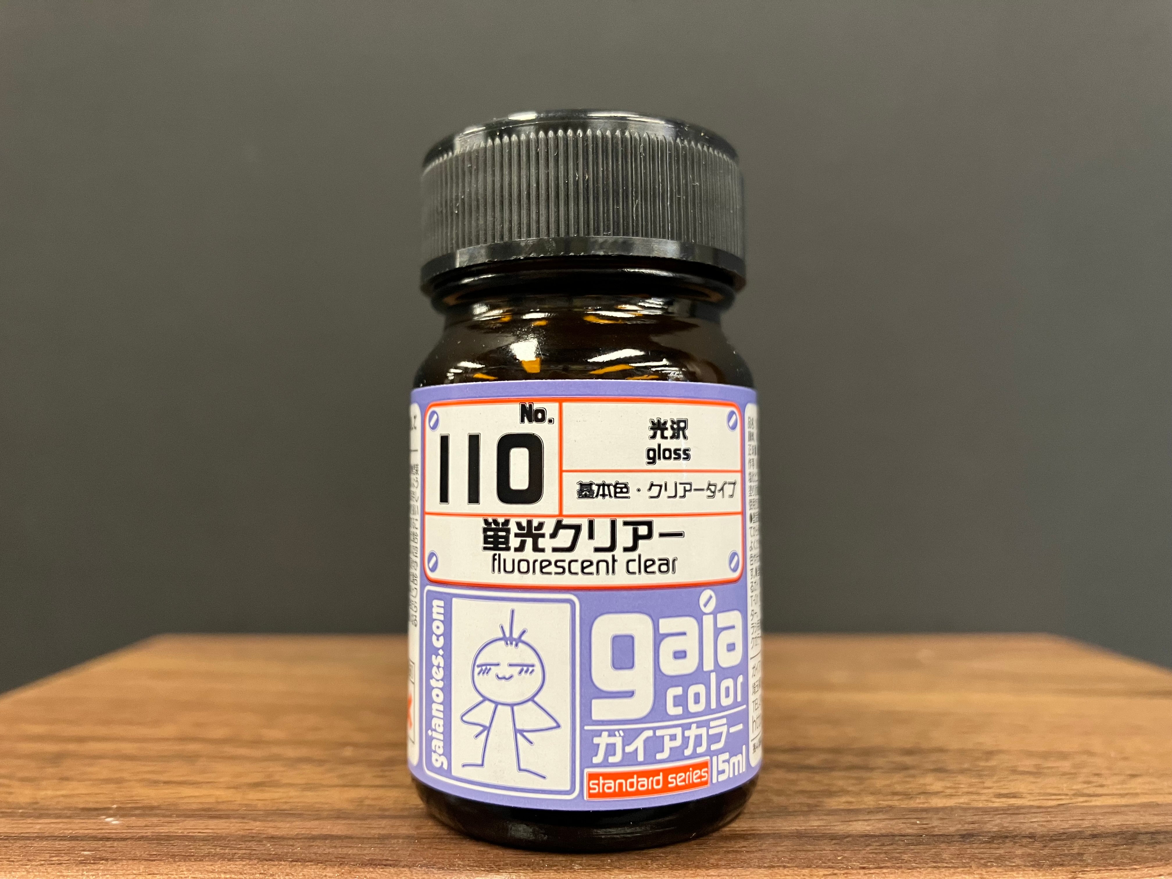 Gloss Fluorescent Clear 110 光澤: 螢光透明色 基本色·透明類