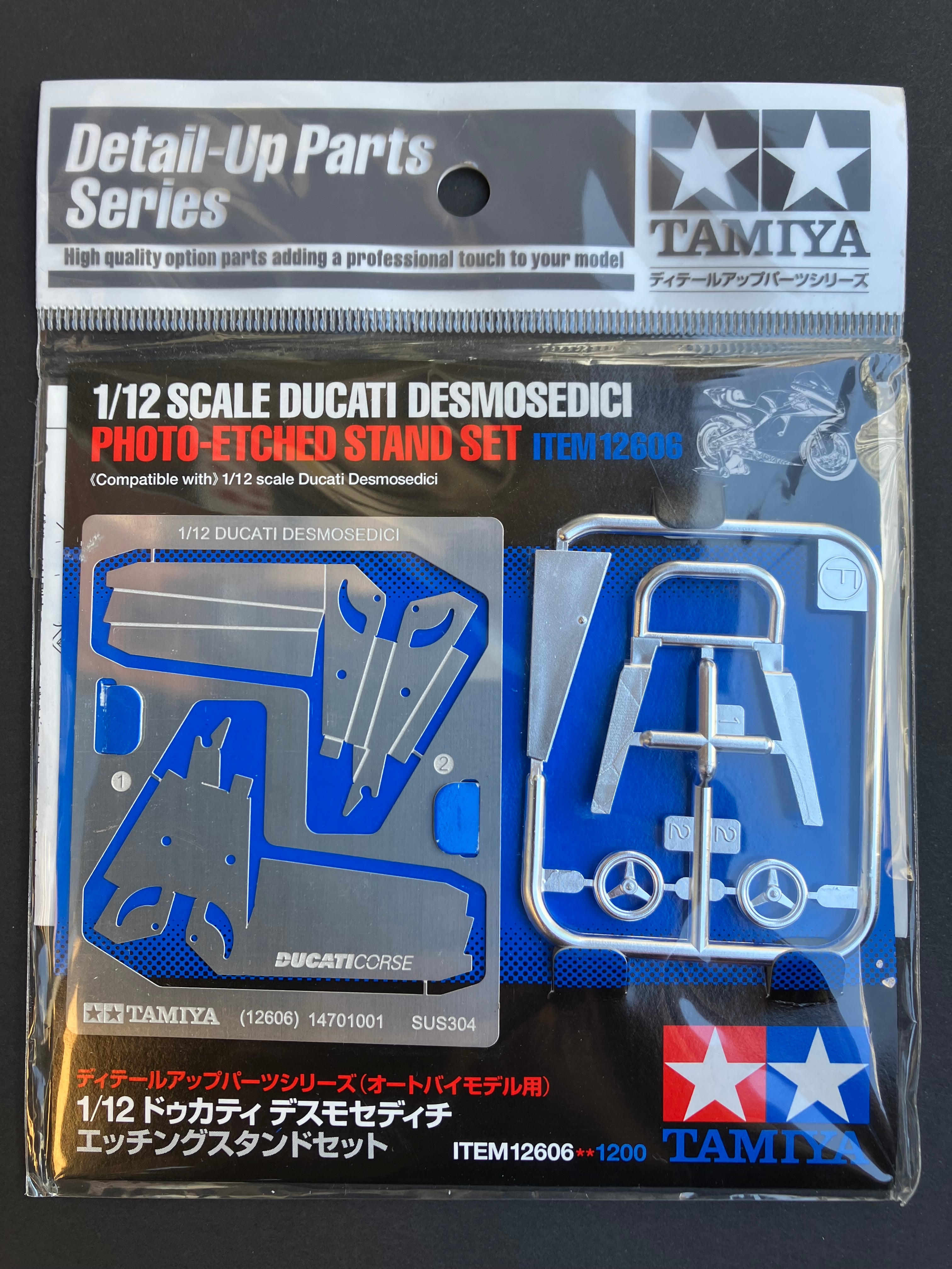 No. 6 1/12 Scale Ducati Desmosedici Photo-Etched Stand Set