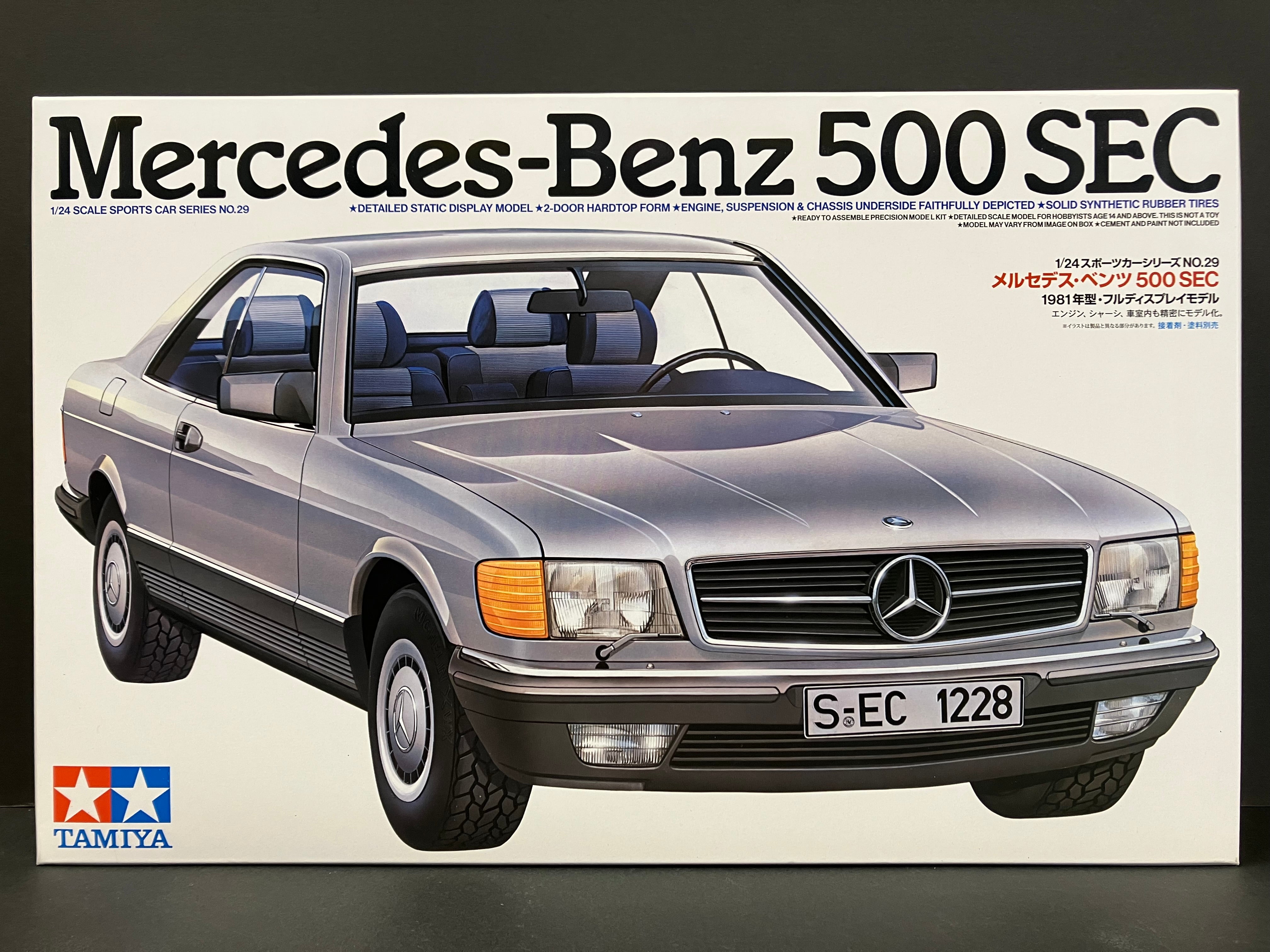 No. 029 Mercedes-Benz 500 SEC C126 ~ Year 1981 Version