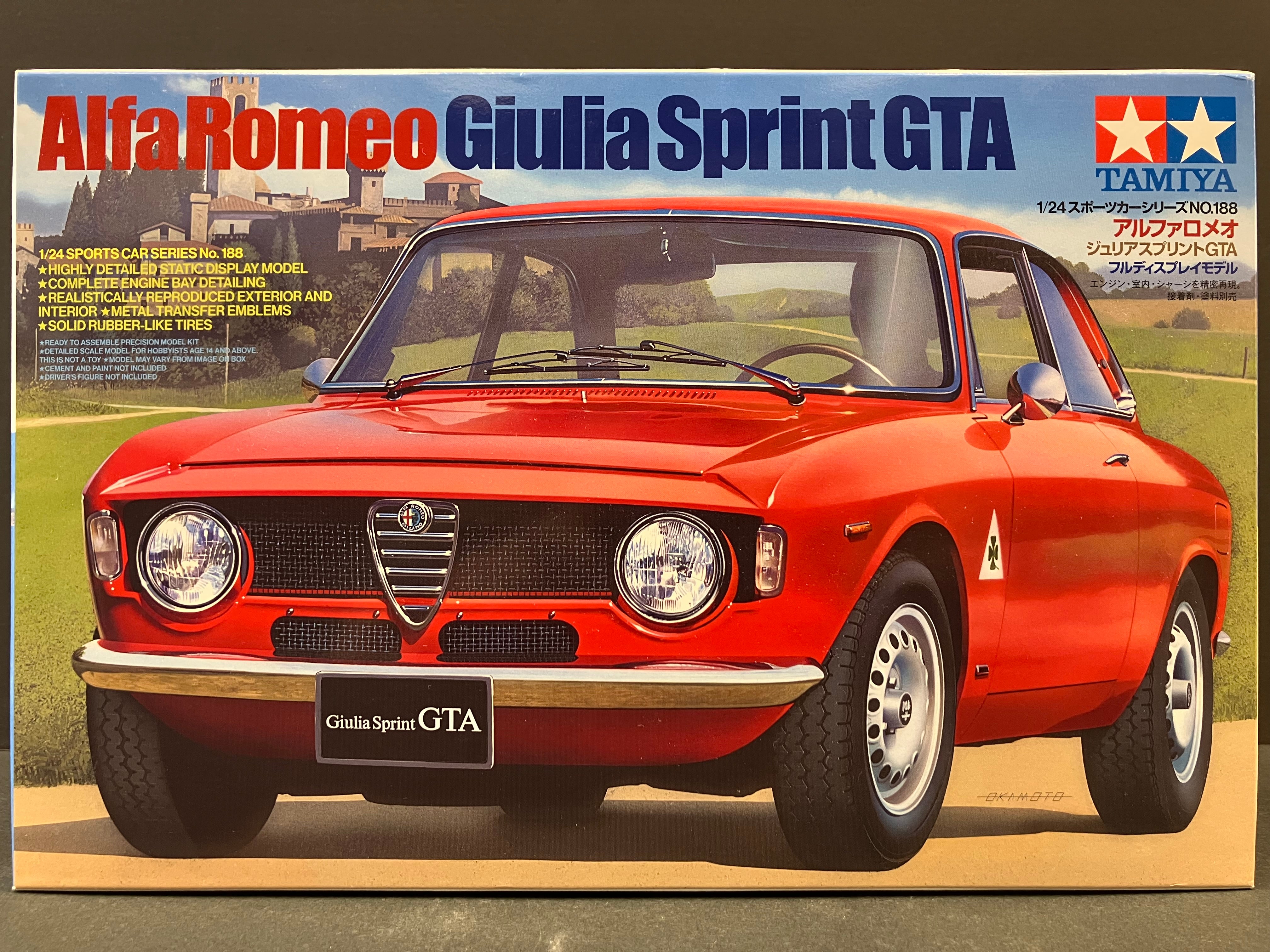 No. 188 Alfa Romeo Giulia Sprint GTA ~ Year 1965 Version