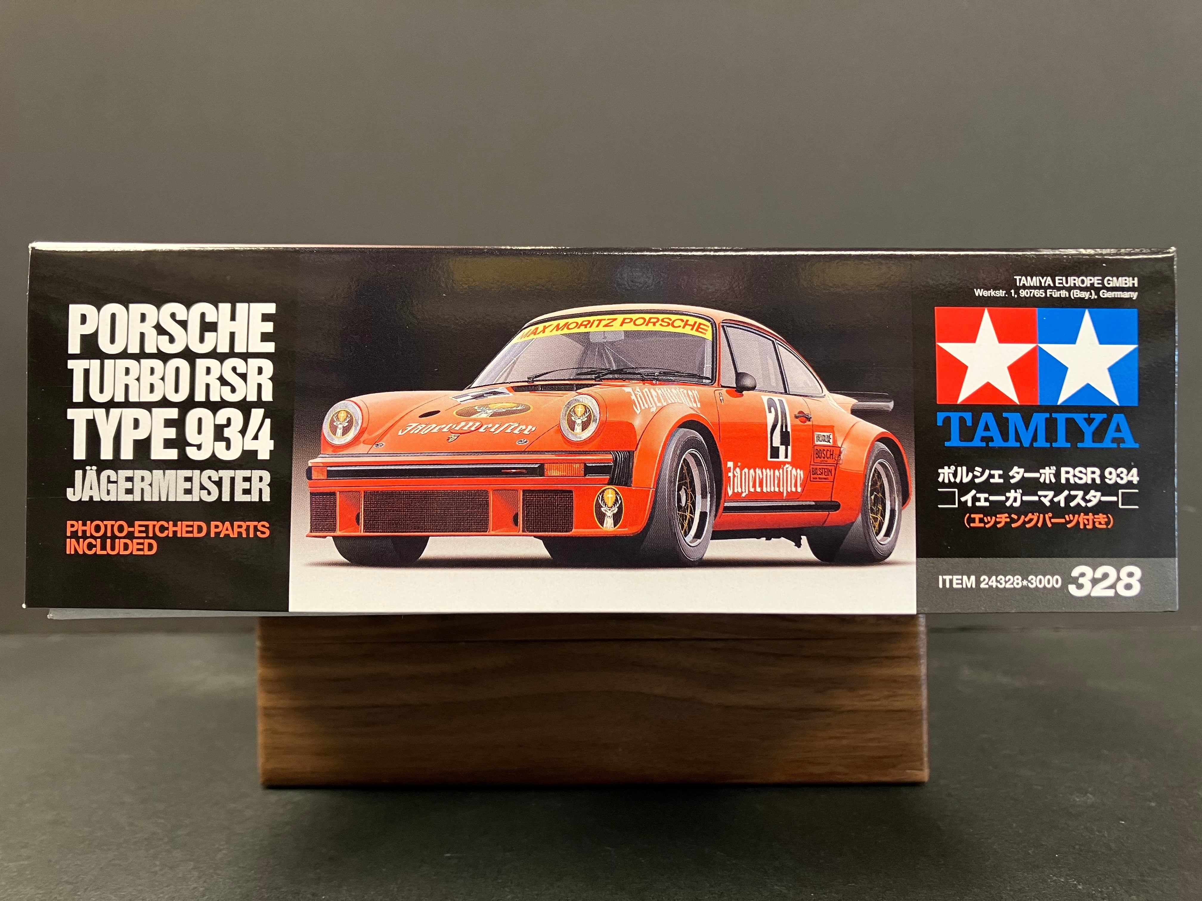 No. 328 Porsche Turbo RSR Type 934 Jägermeister (Photo-etched parts included) ~ Year 1976 World Championship for Makes Entrant Version