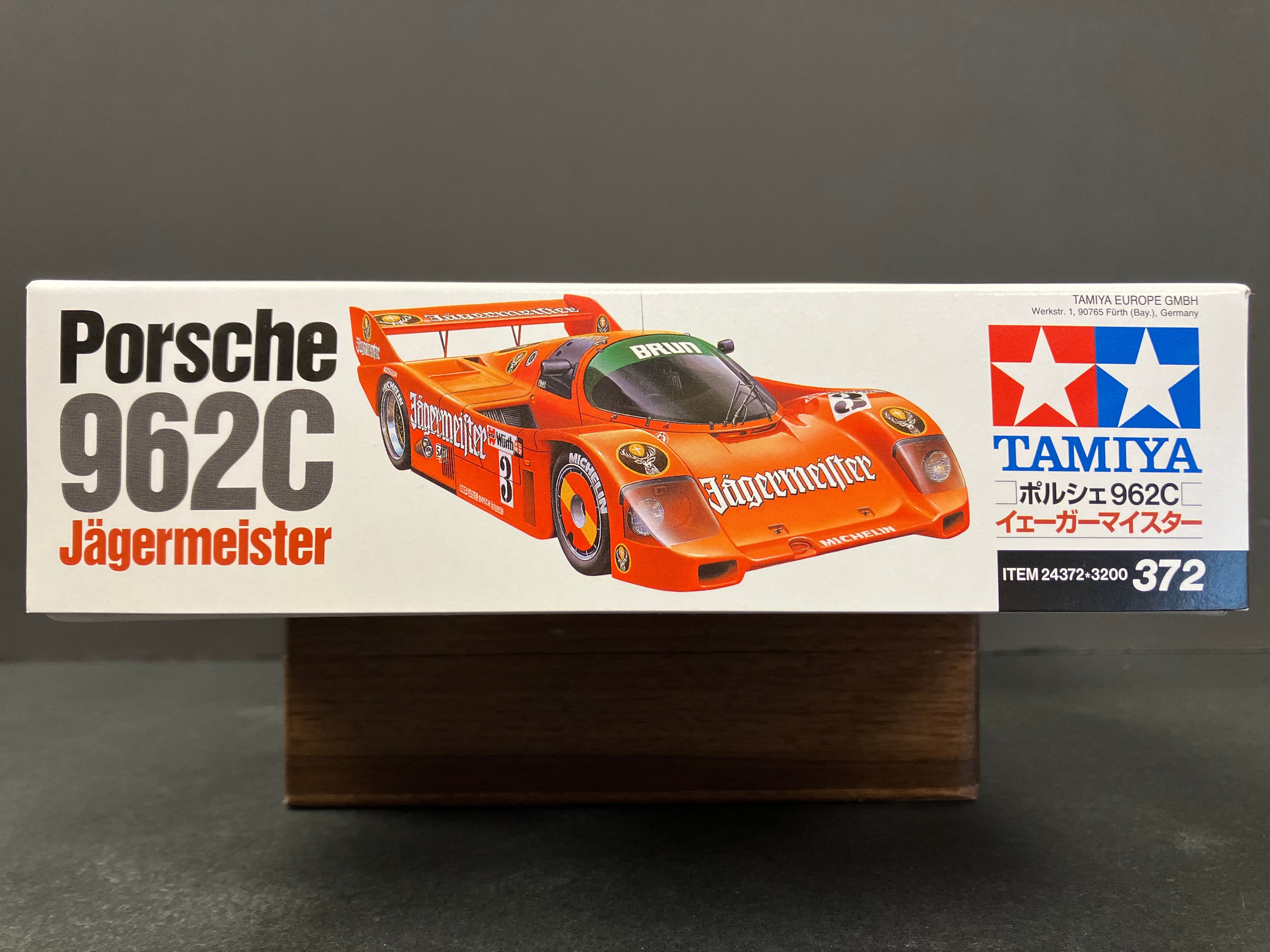 No. 372 Porsche 962C Jägermeister ~ Year 1987 Version