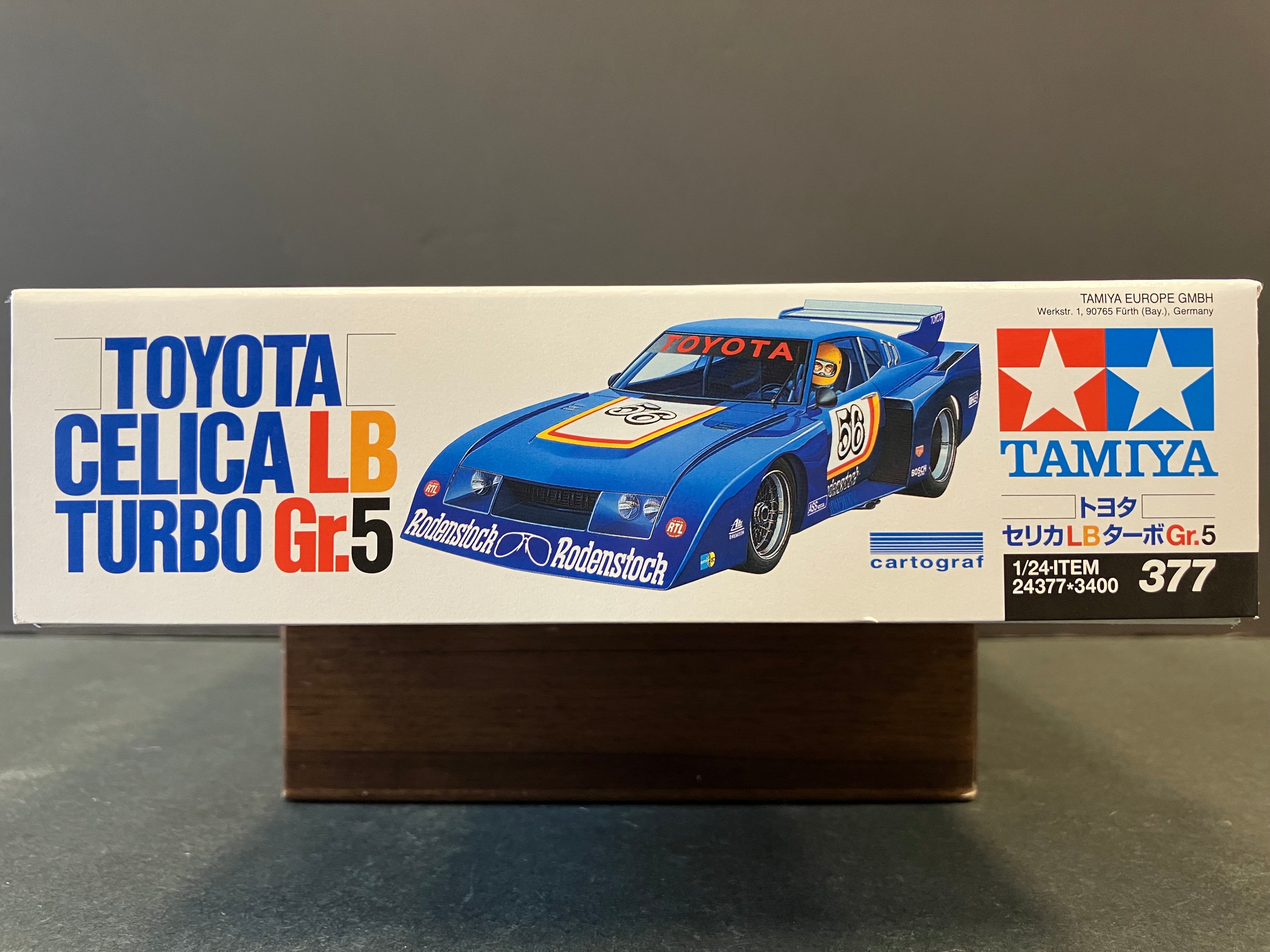 No. 377 Toyota Celica LB Turbo Group 5 ~ Year 1977 German Racing Car Championship (DRM) Version