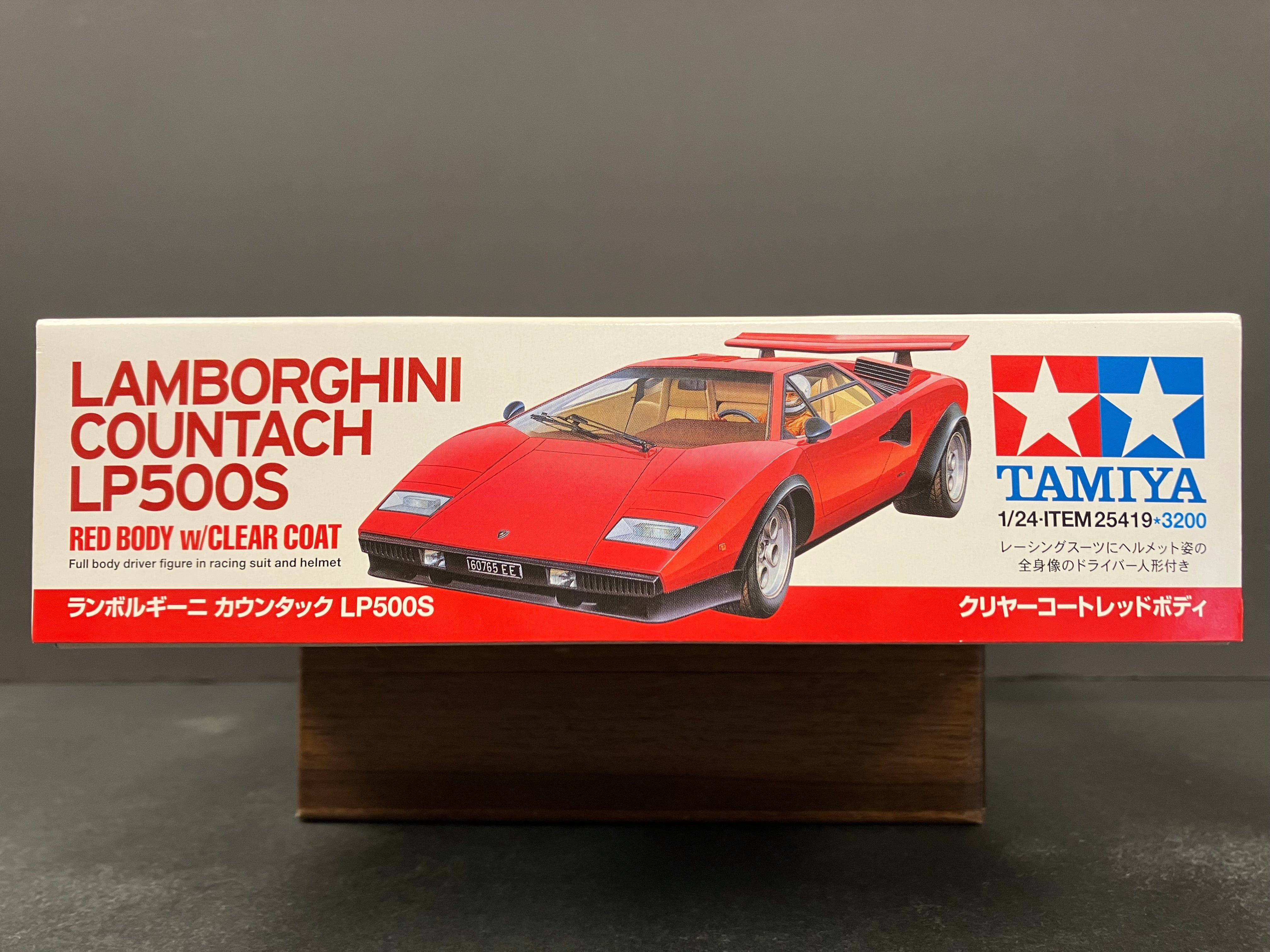 No. 419 Lamborghini Countach LP500 S ~ Red Body with Clear Coat