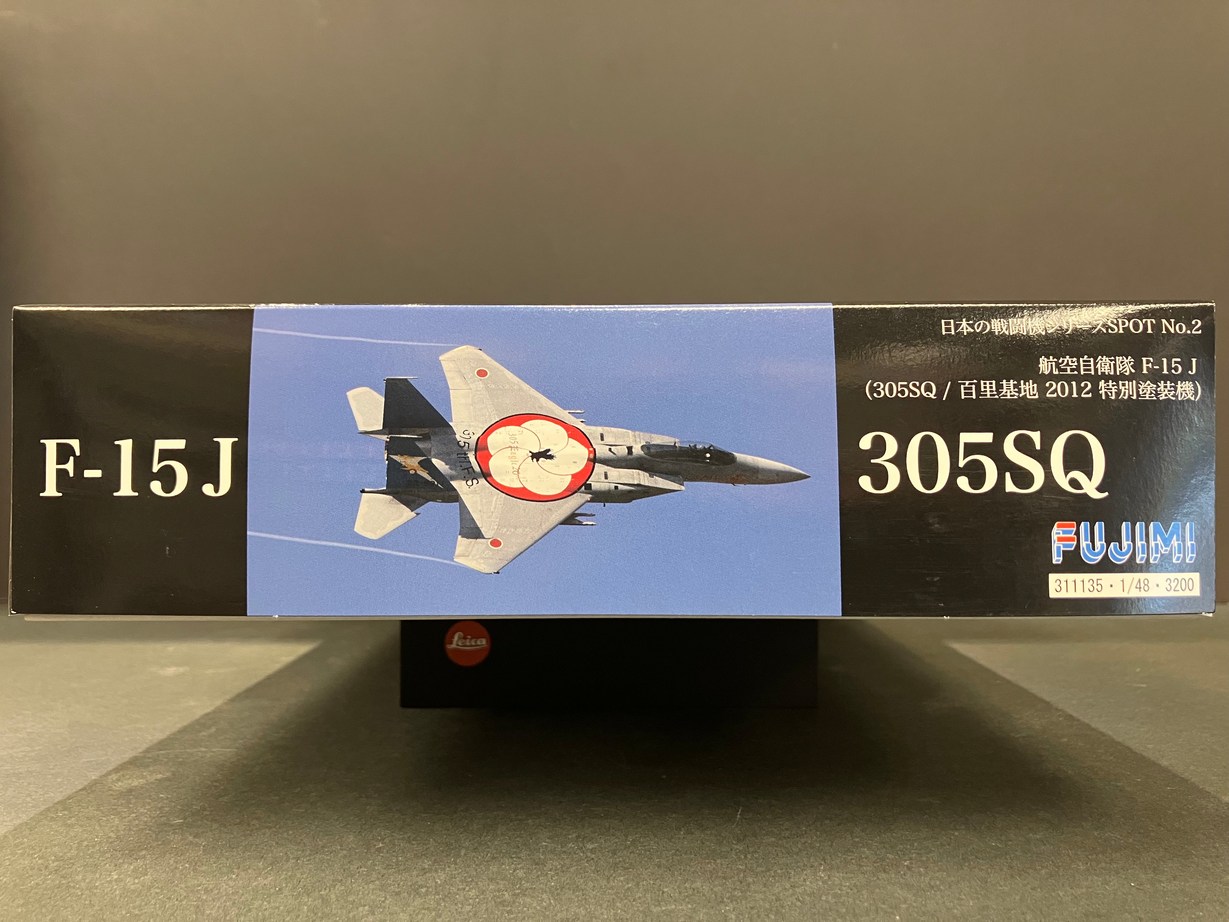 (JBSP2) Spot No. 2 Japanese Fighter Jet Series 1/72 Scale F-15 J 305SQ Hyakuri Airfield “︁The 305th Tactical Fighter Squadron”︁ Year 2012 Special Paint Scheme Version Japan Air Self-Defense Force