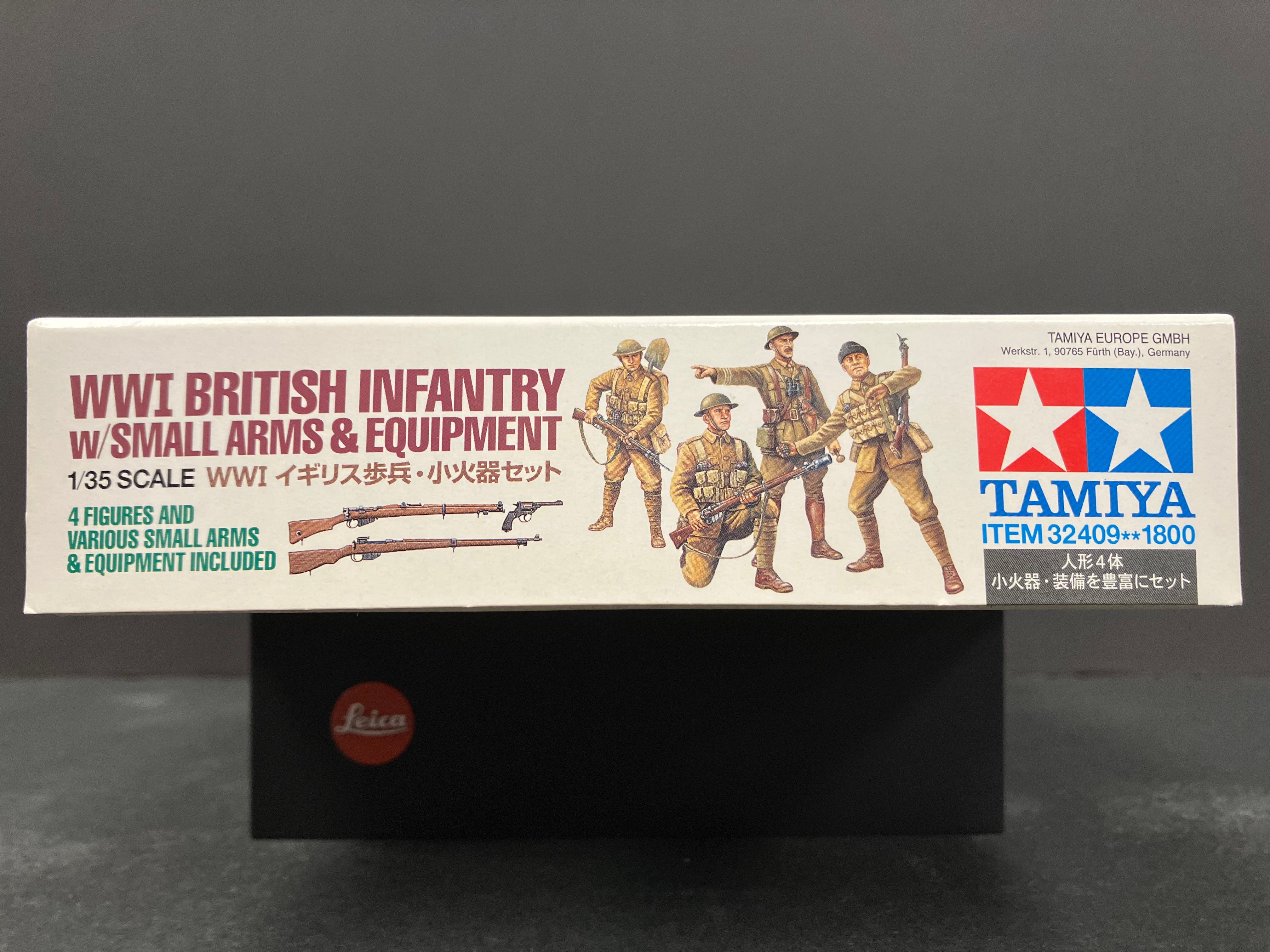 1/35 Scale Military Miniature Series: No. 32409 WWI British Infantry w/Small Arms & Equipment