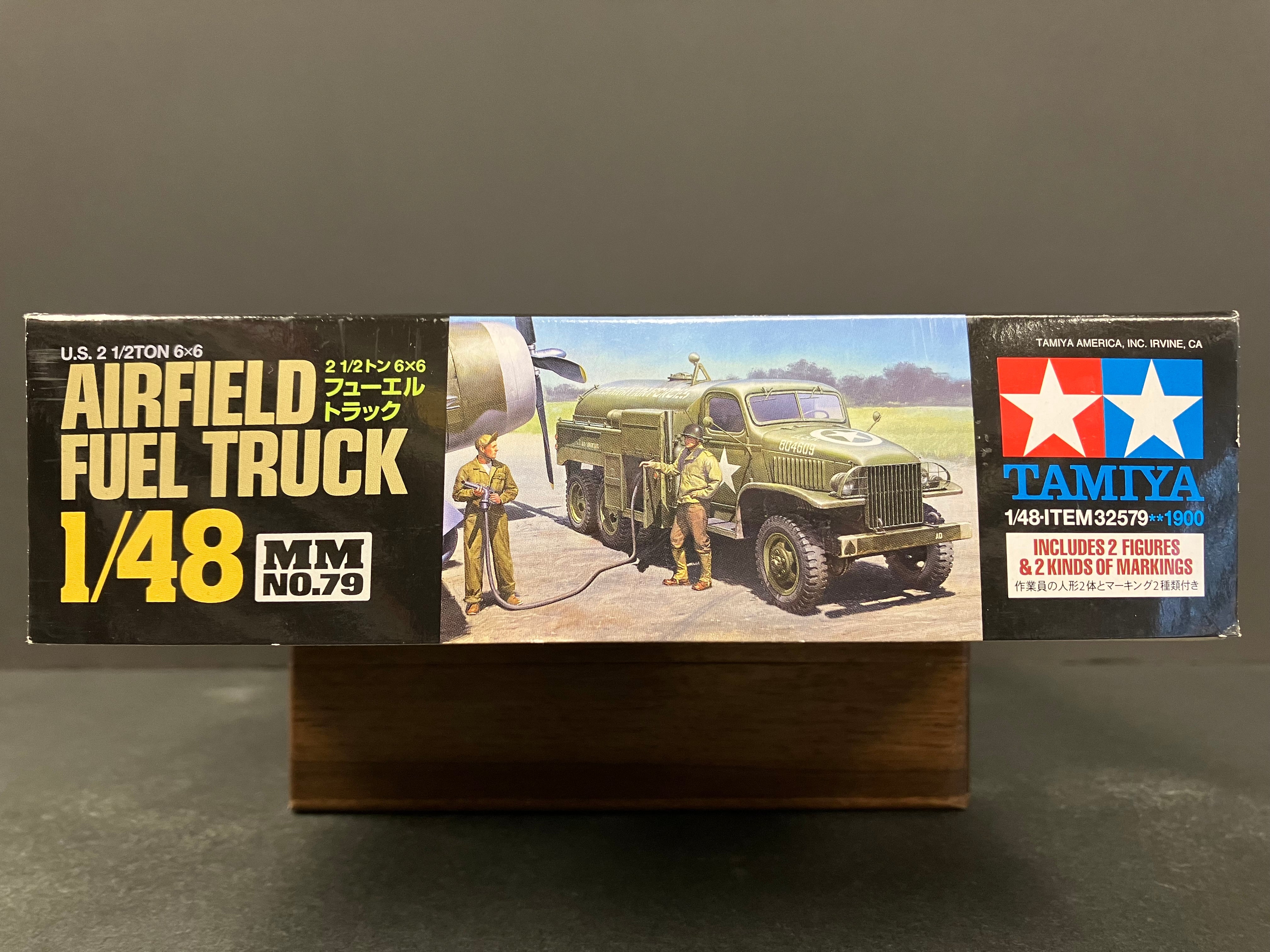 1/48 Scale Military Miniature Series: No. 79 U.S. 2 1/2 Ton 6 x 6 Airfield Fuel Truck