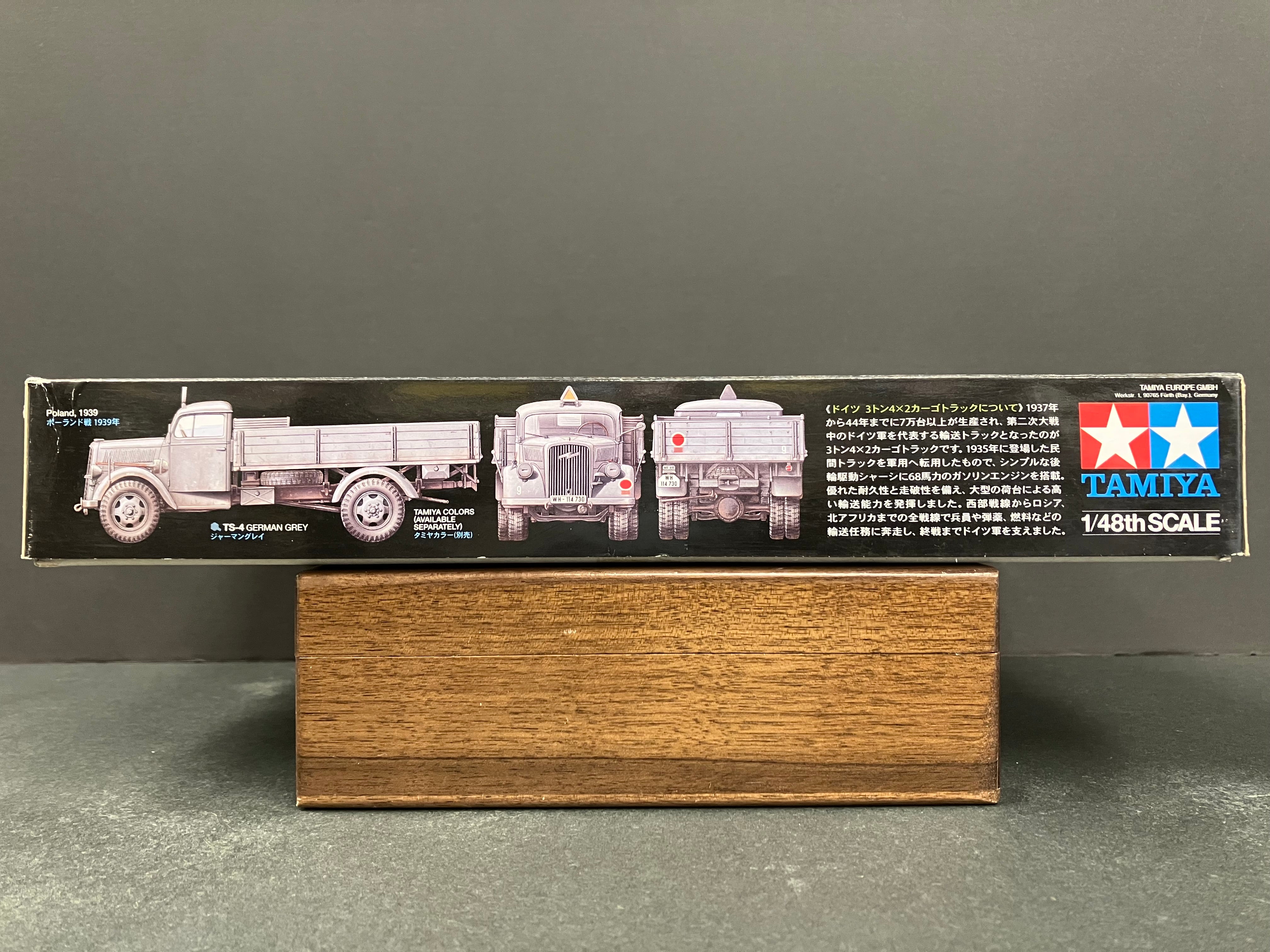 1/48 Scale Military Miniature Series: No. 85 German 3 Ton 4 x 2 Cargo Truck