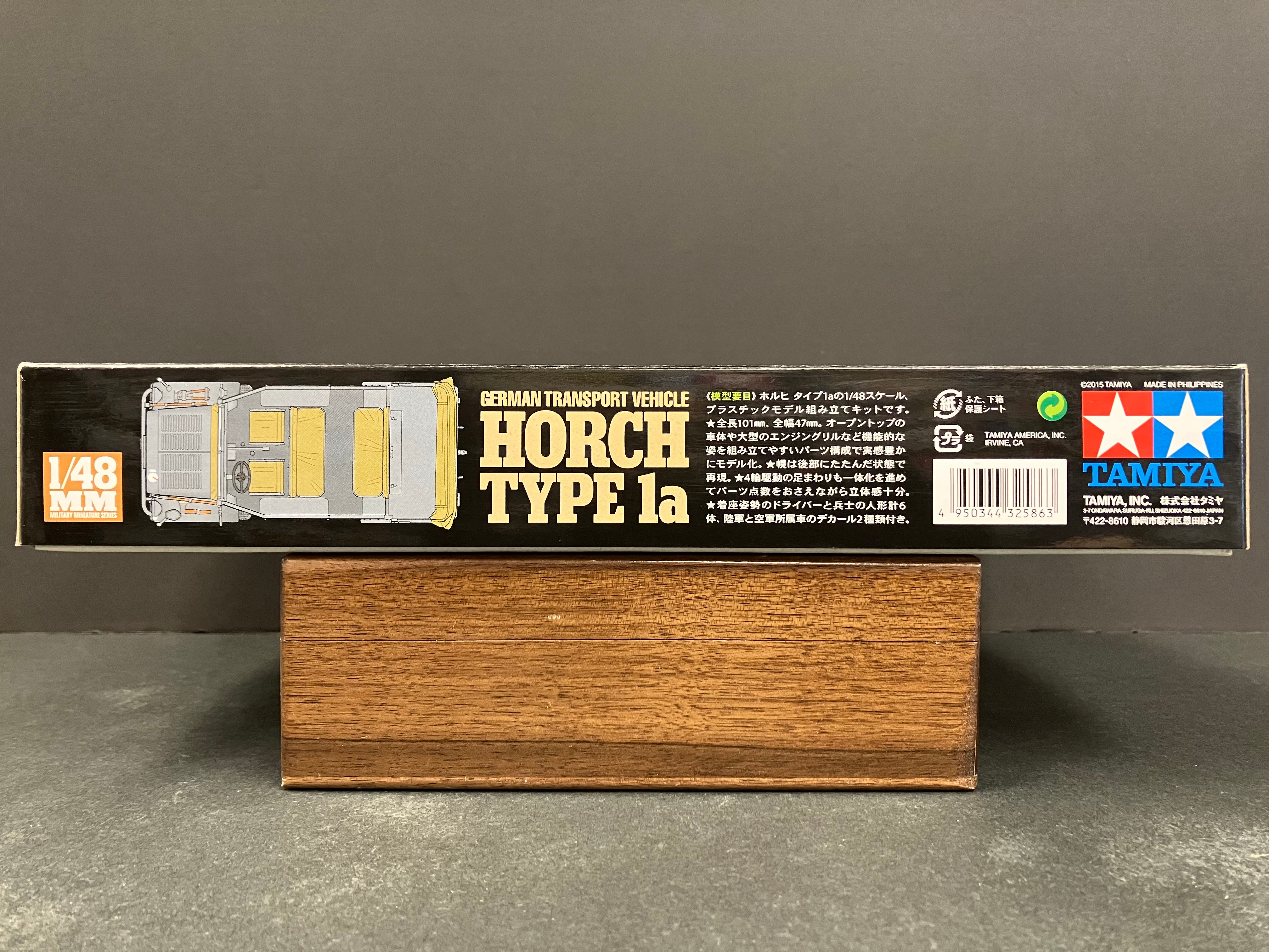 1/48 Scale Military Miniature Series: No. 86 German Transport Vehicle Horch Type 1a