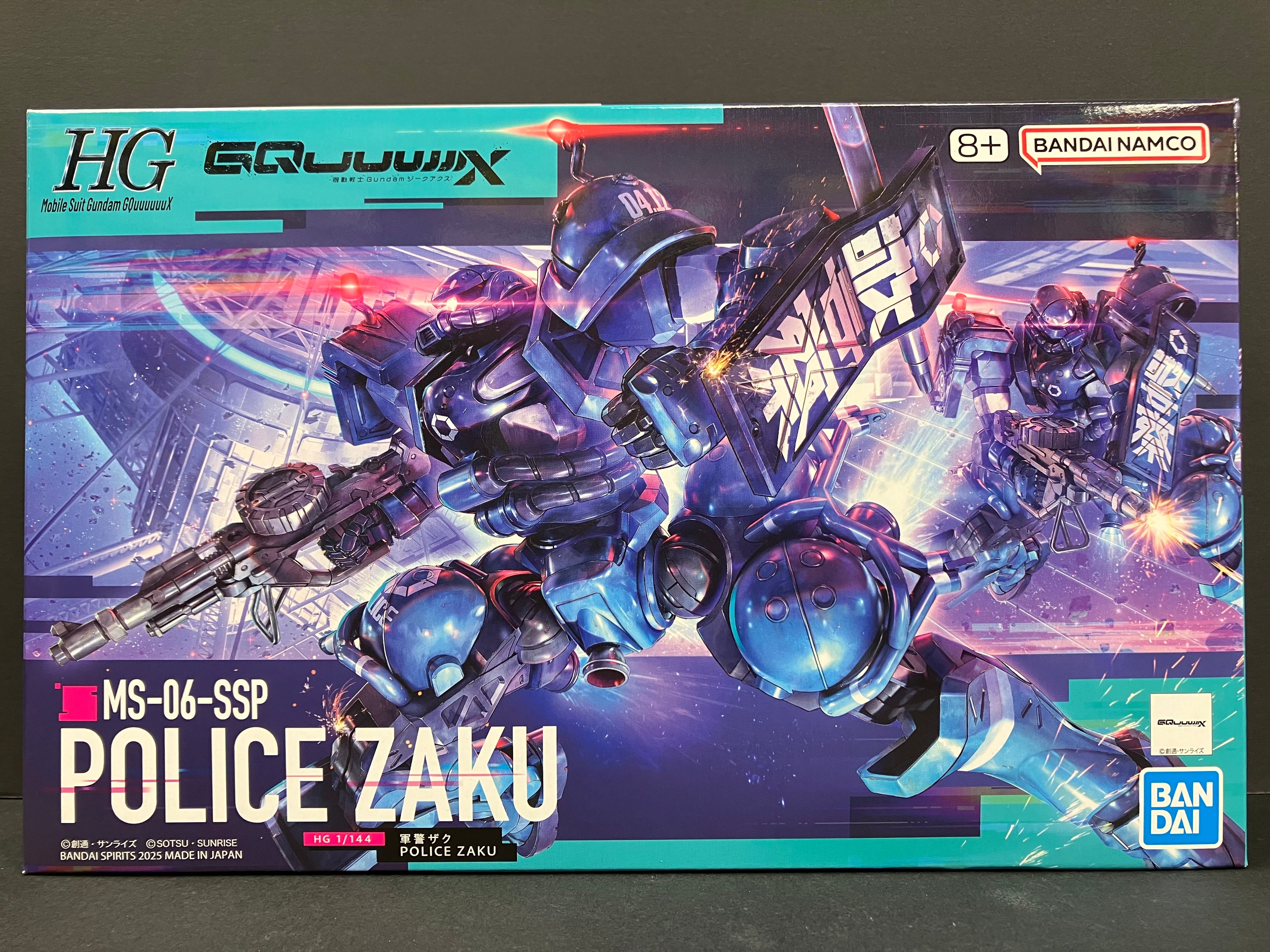 HGGQ 1/144 No. 02 MS-06-SSP Police Zaku