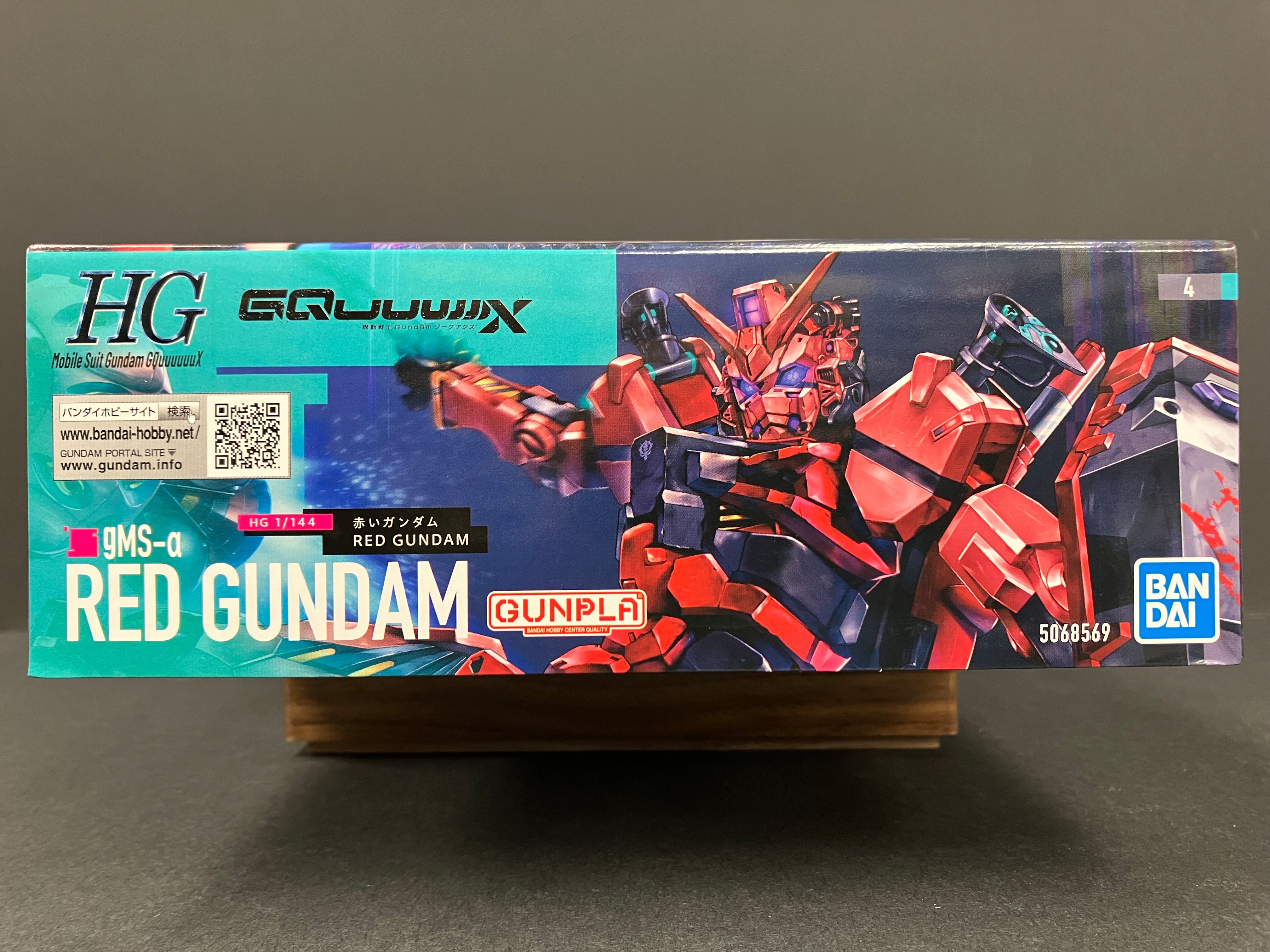 HGGQ 1/144 No. 04 gMS-α Red Gundam