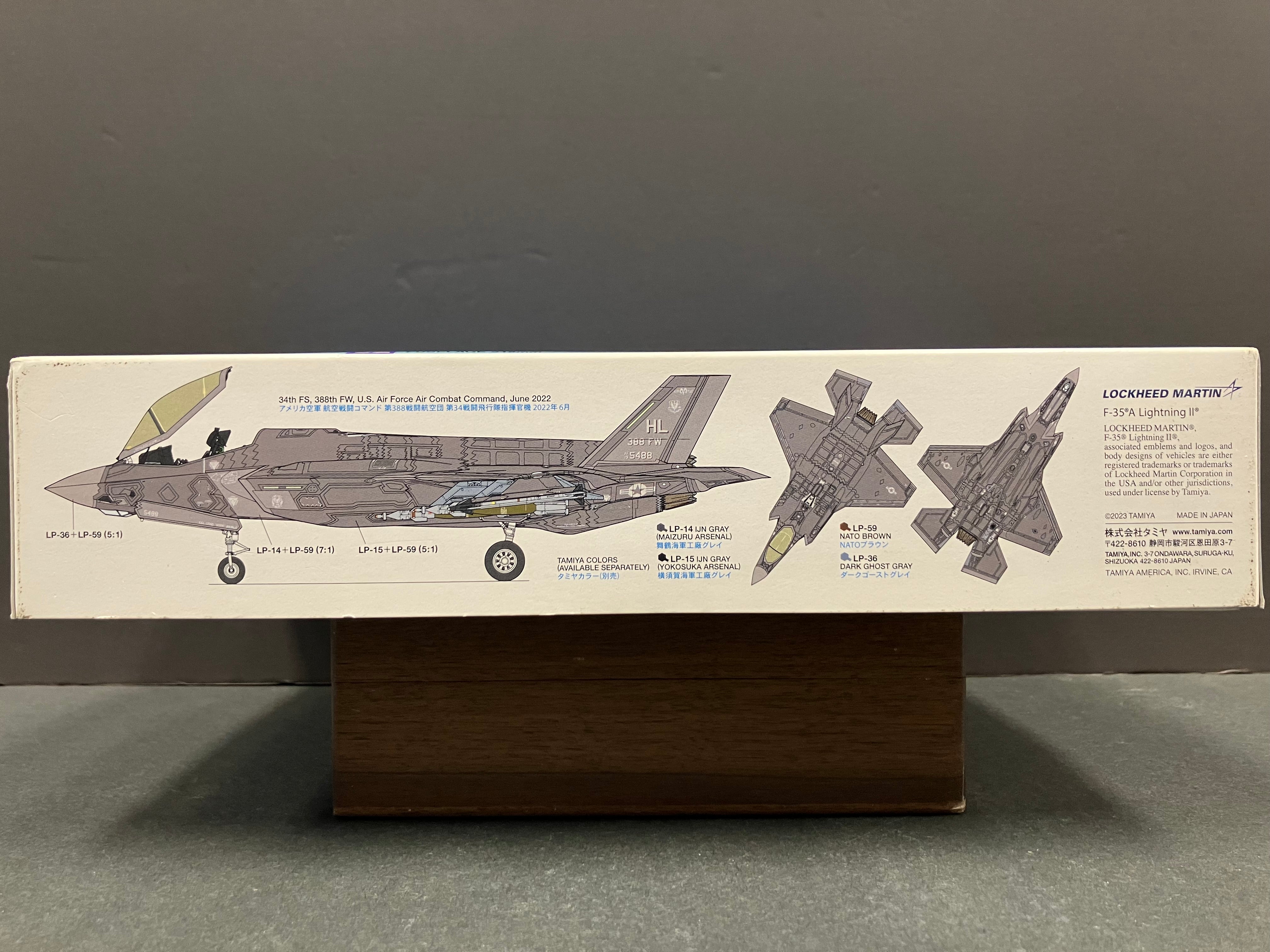 No. 92 Lockheed Martin F-35A Lighting II (R)