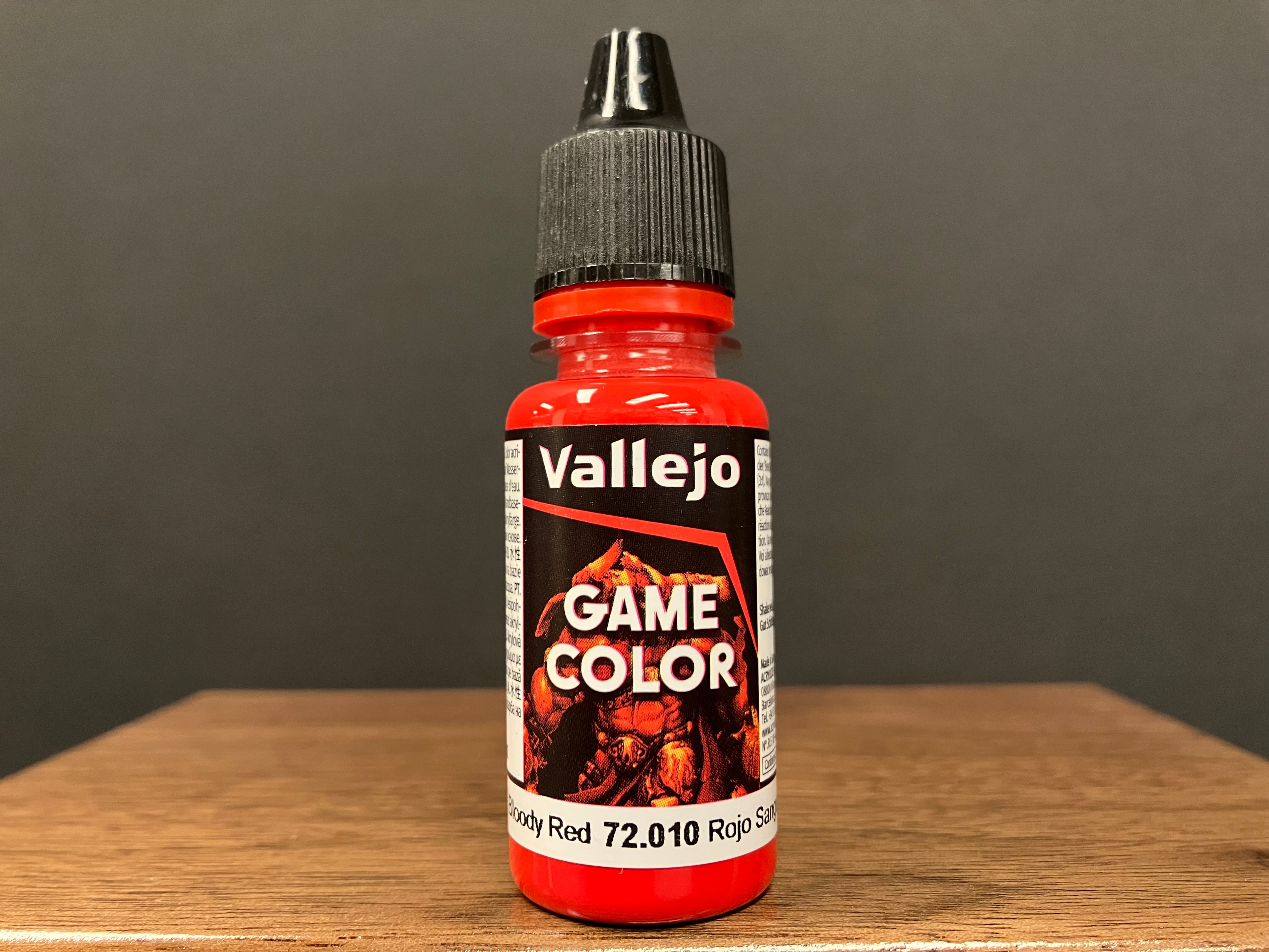 Game Color - New Range: Bloody Red