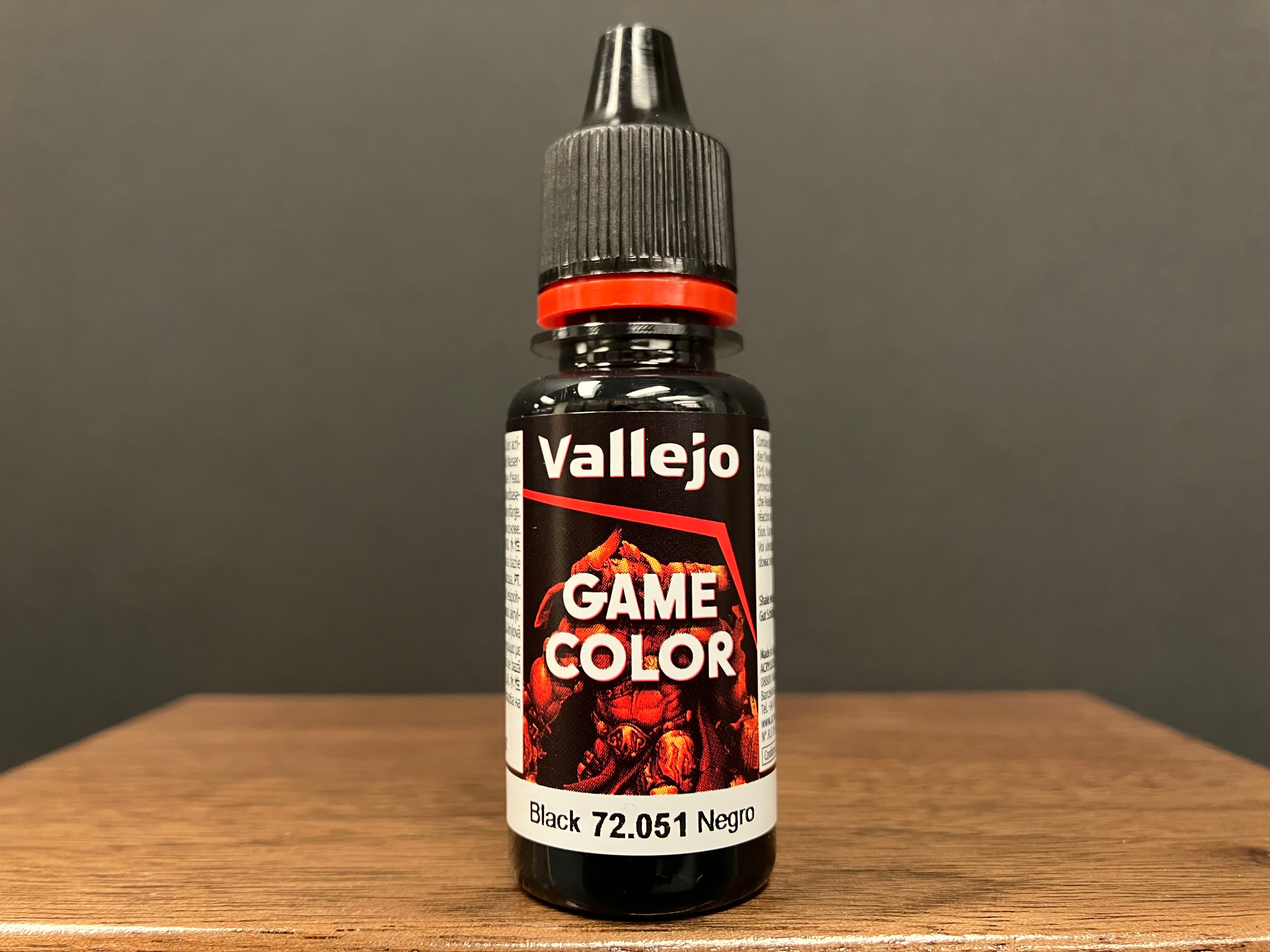 Game Color - New Range: Black