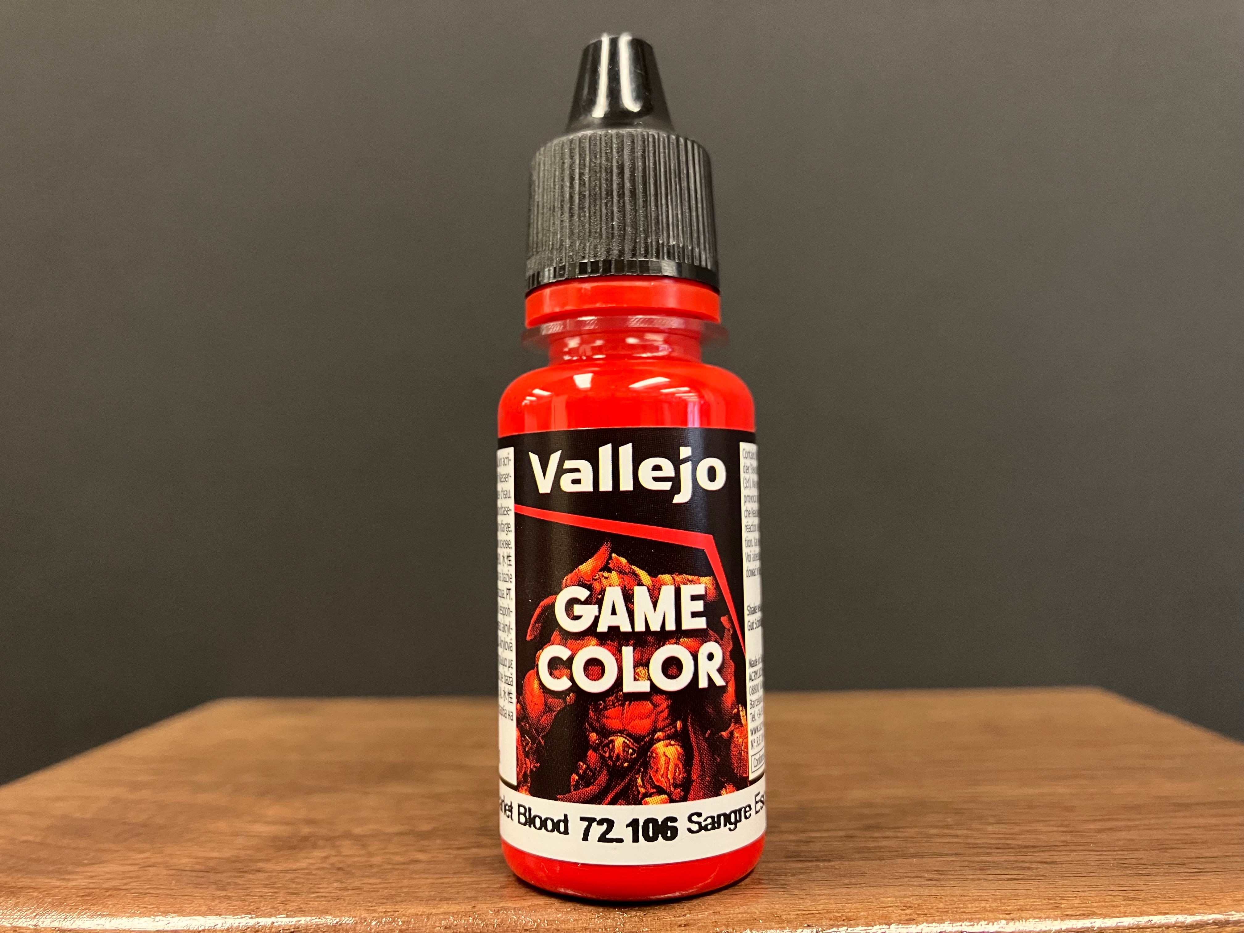 Game Color - New Range: Scarlet Blood