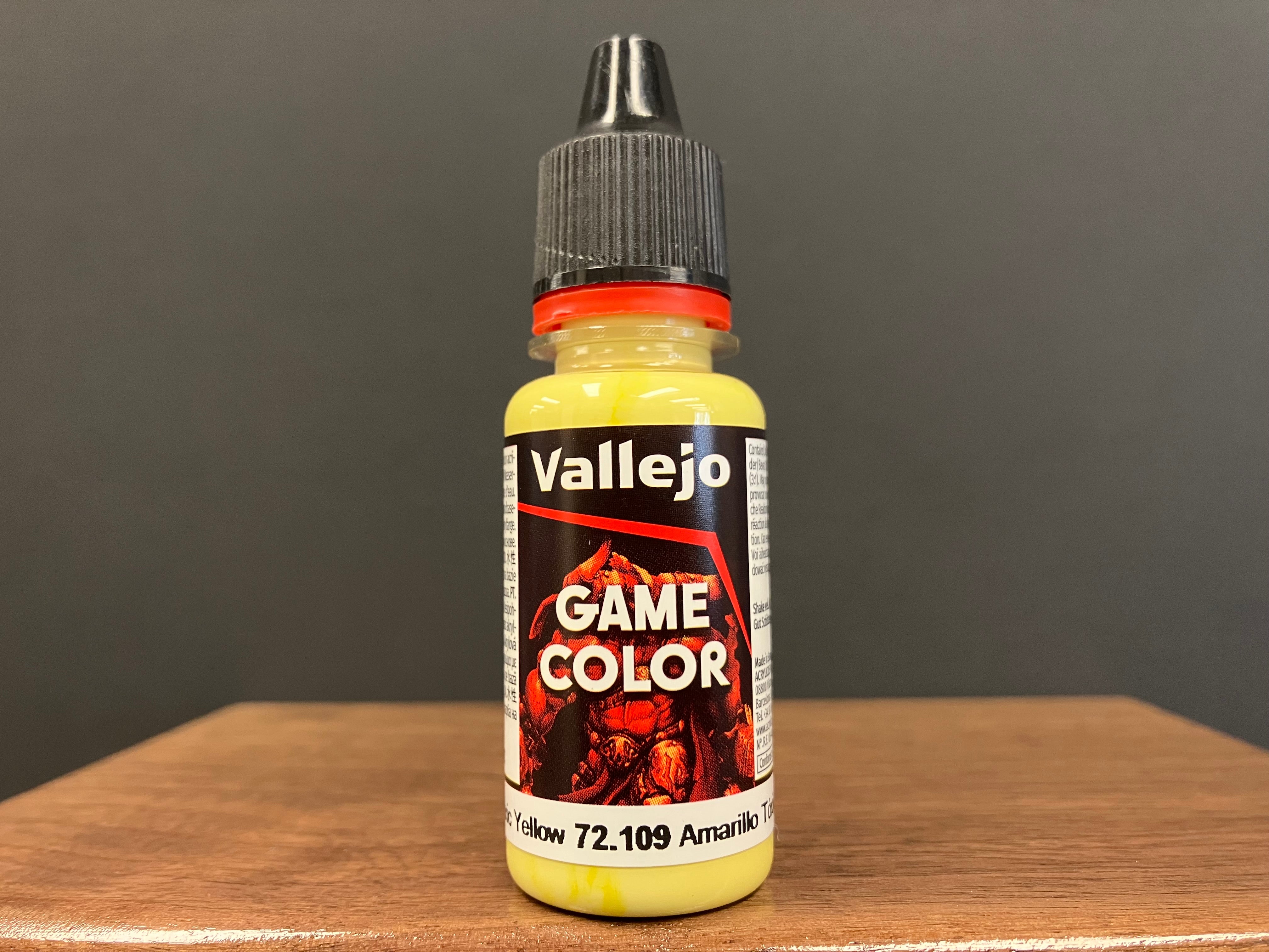 Game Color - New Range: Toxic Yellow