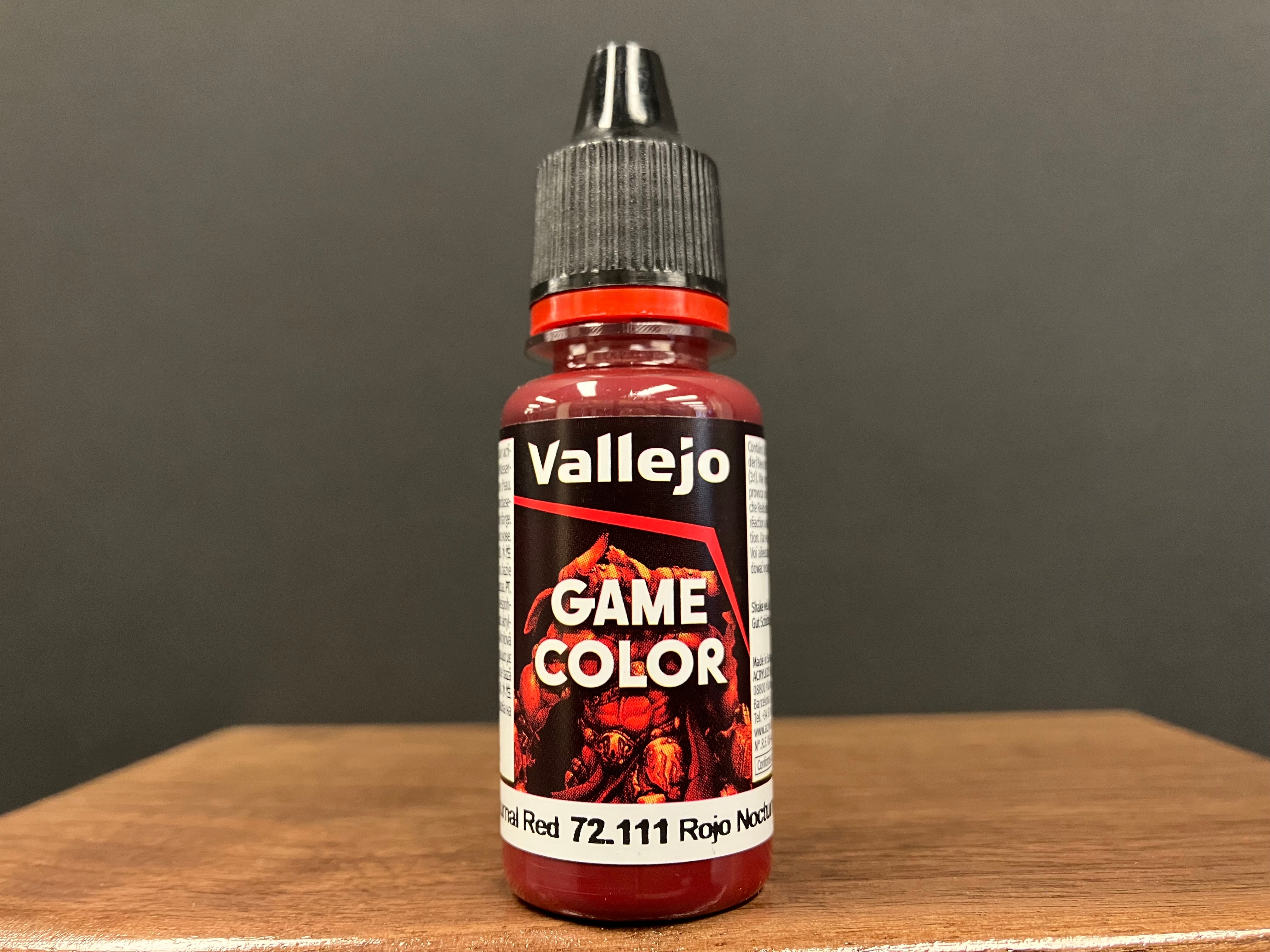 Game Color - New Range: Nocturnal Red