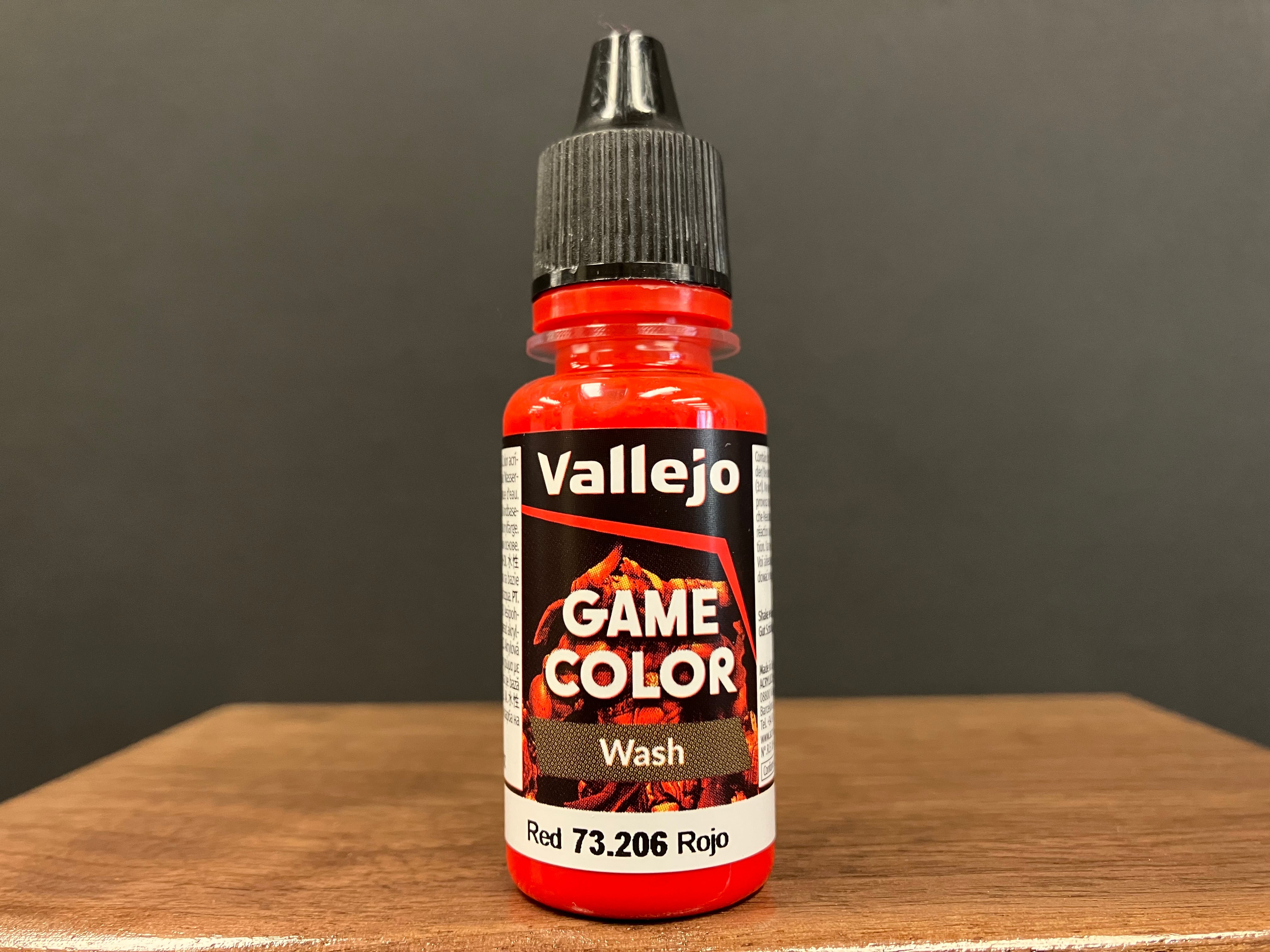 Game Color - New Range: Red (Wash)