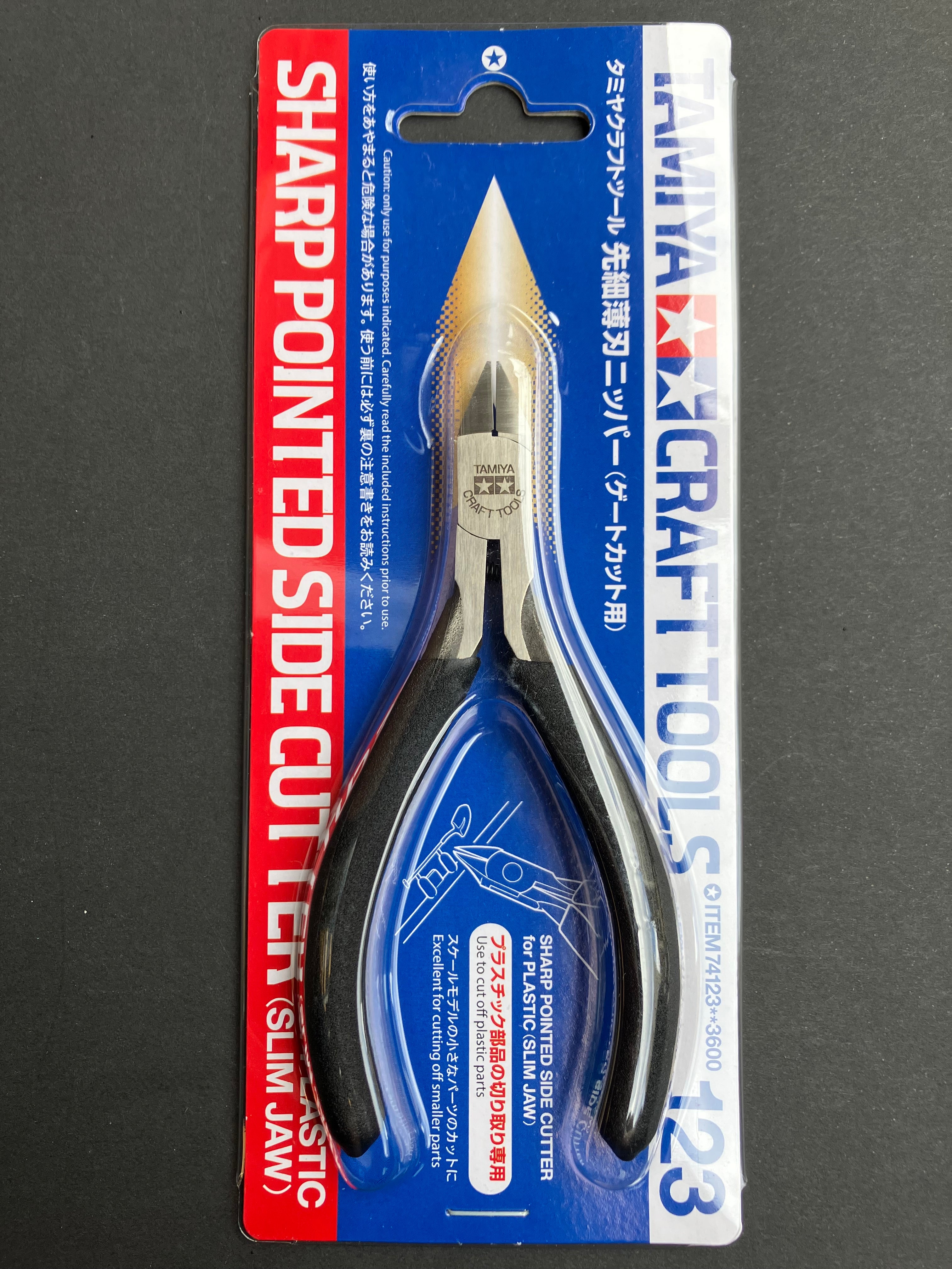 Sharp Pointed Side Cutter for Plastic (Slim Jaw)