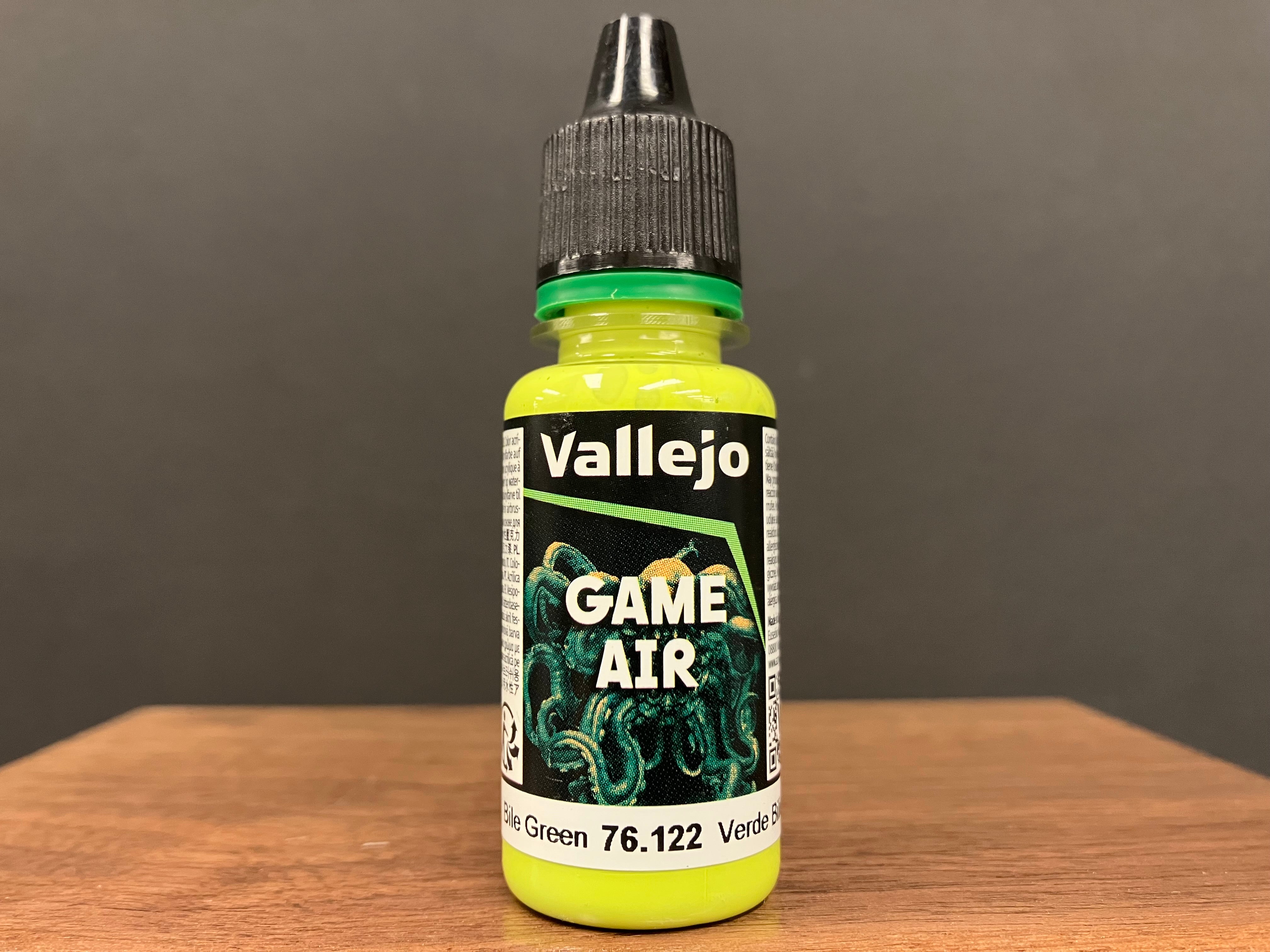Game Air - New Range: Bile Green