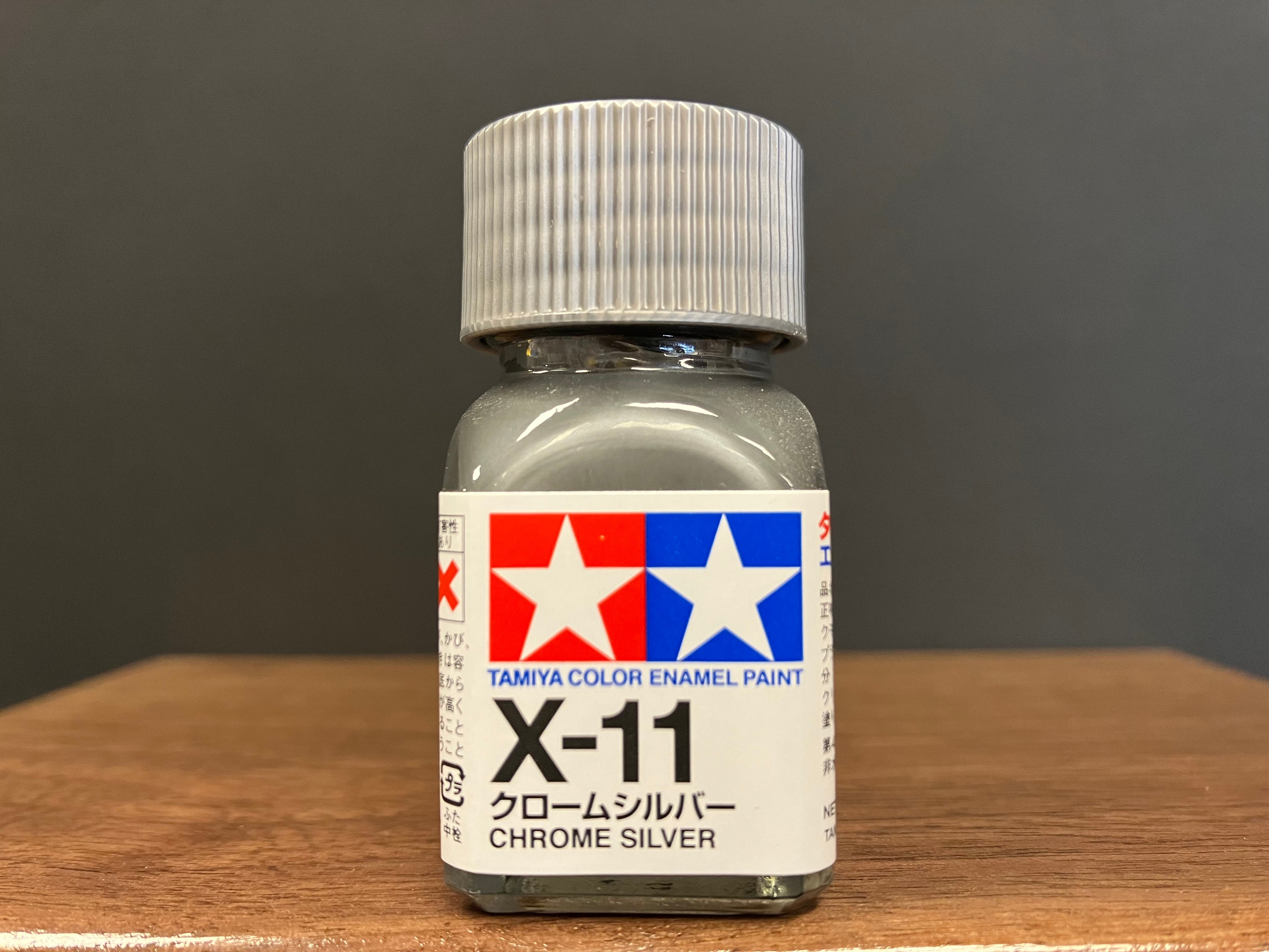 Gloss Metallic Chrome Silver X-11