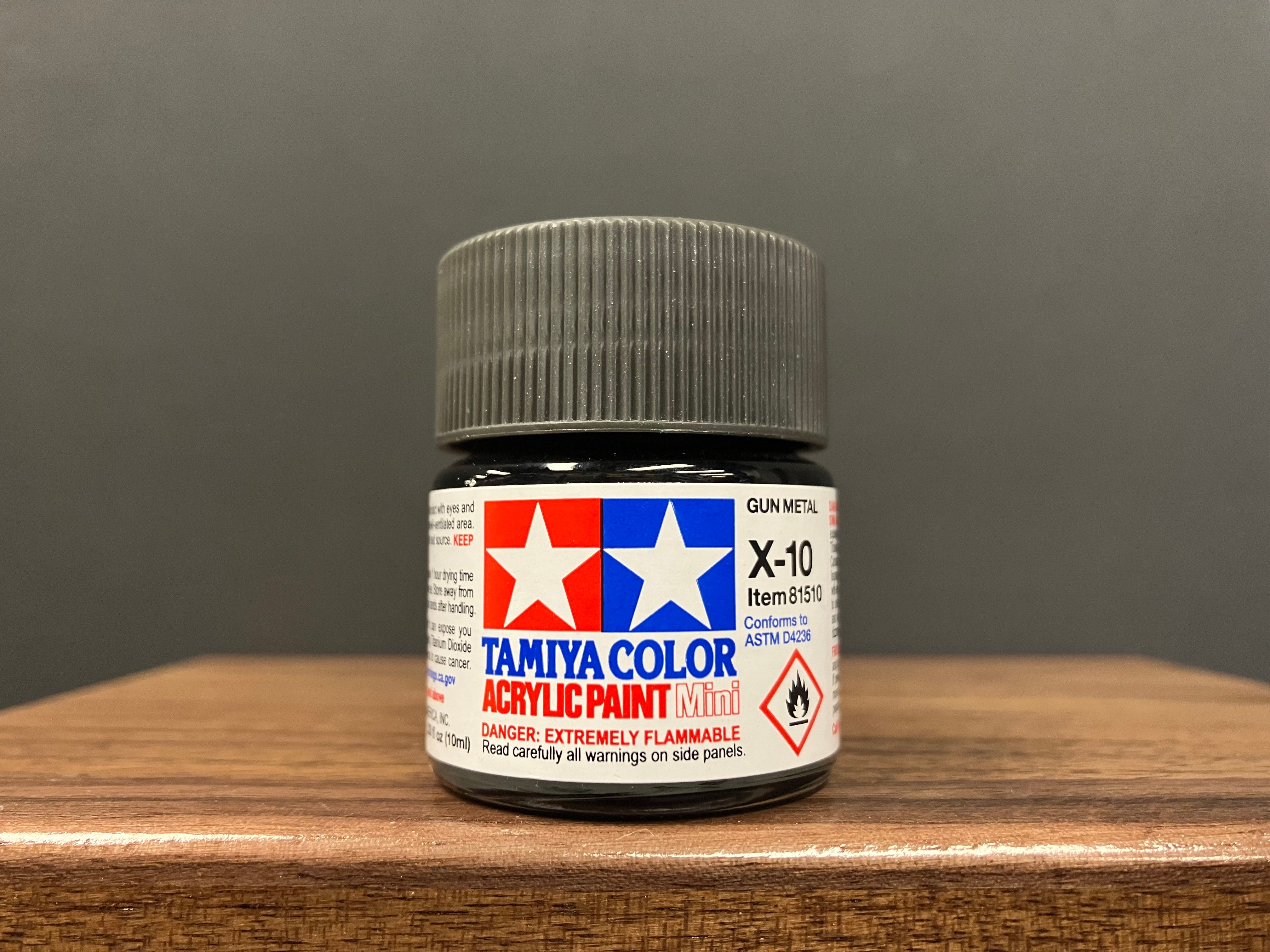 Gloss Metallic Gun Metal X-10