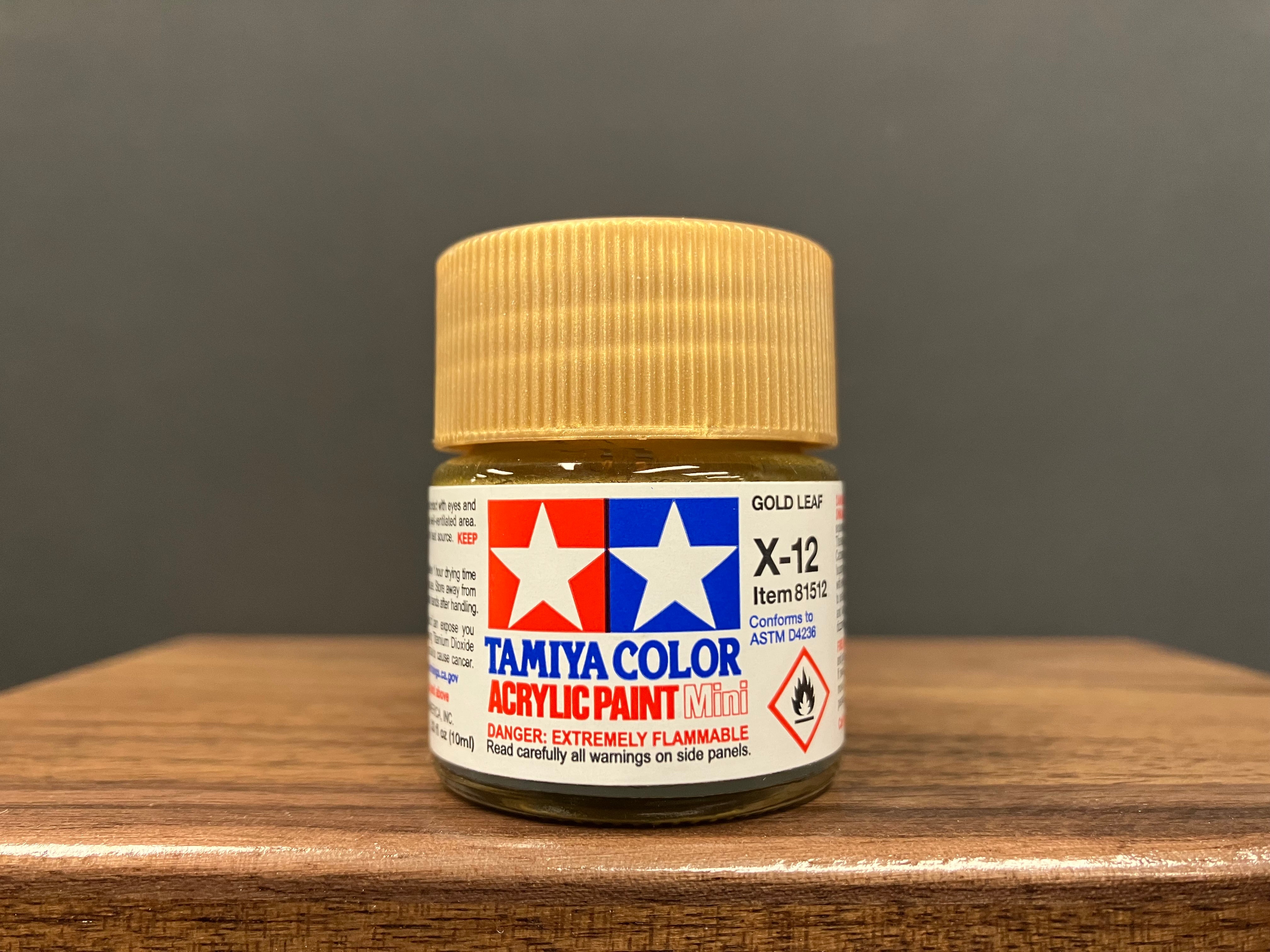 Gloss Metallic Gold Leaf X-12