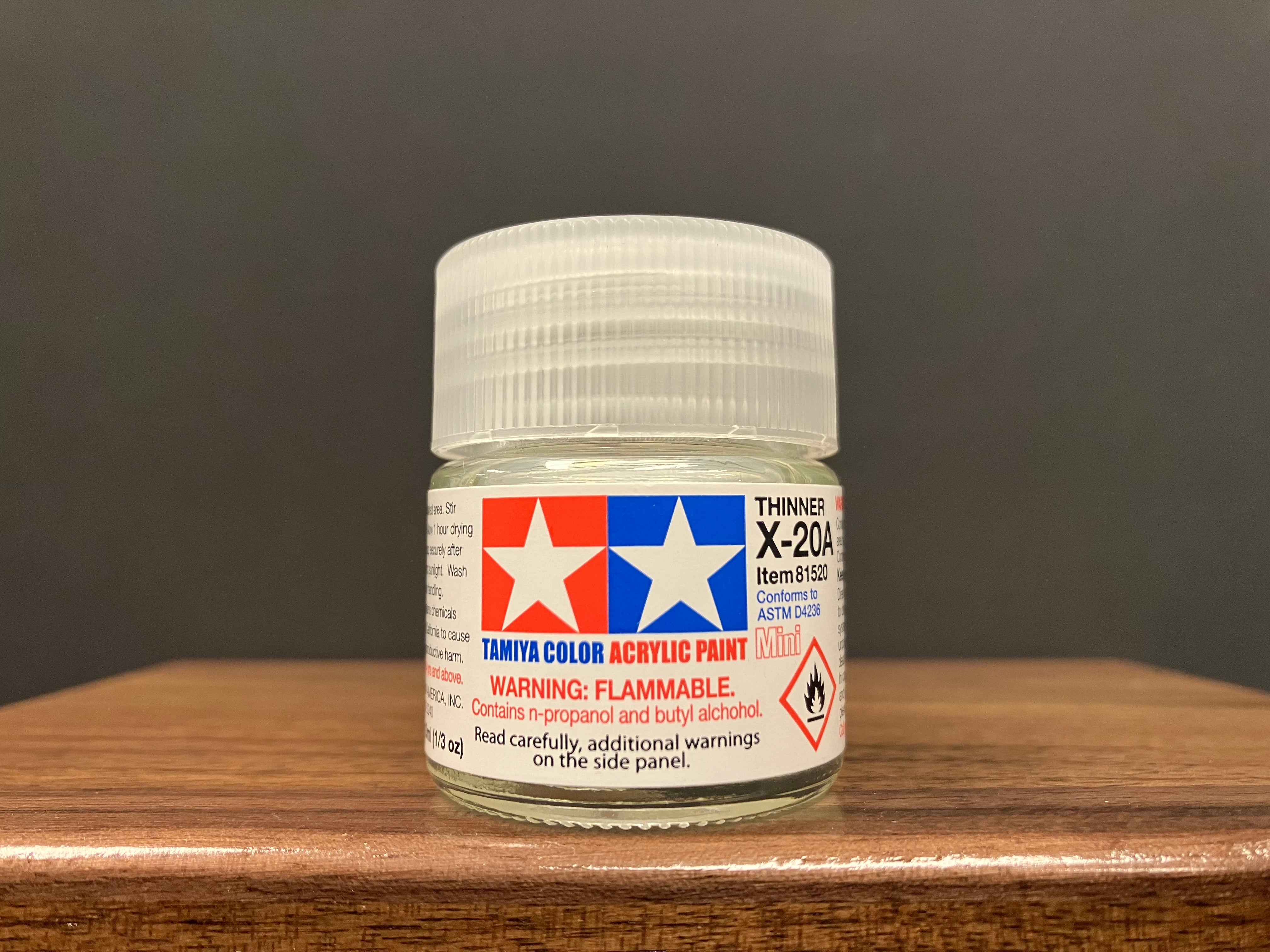 Acrylic Paint X-20A Thinner Mini (10 ml)