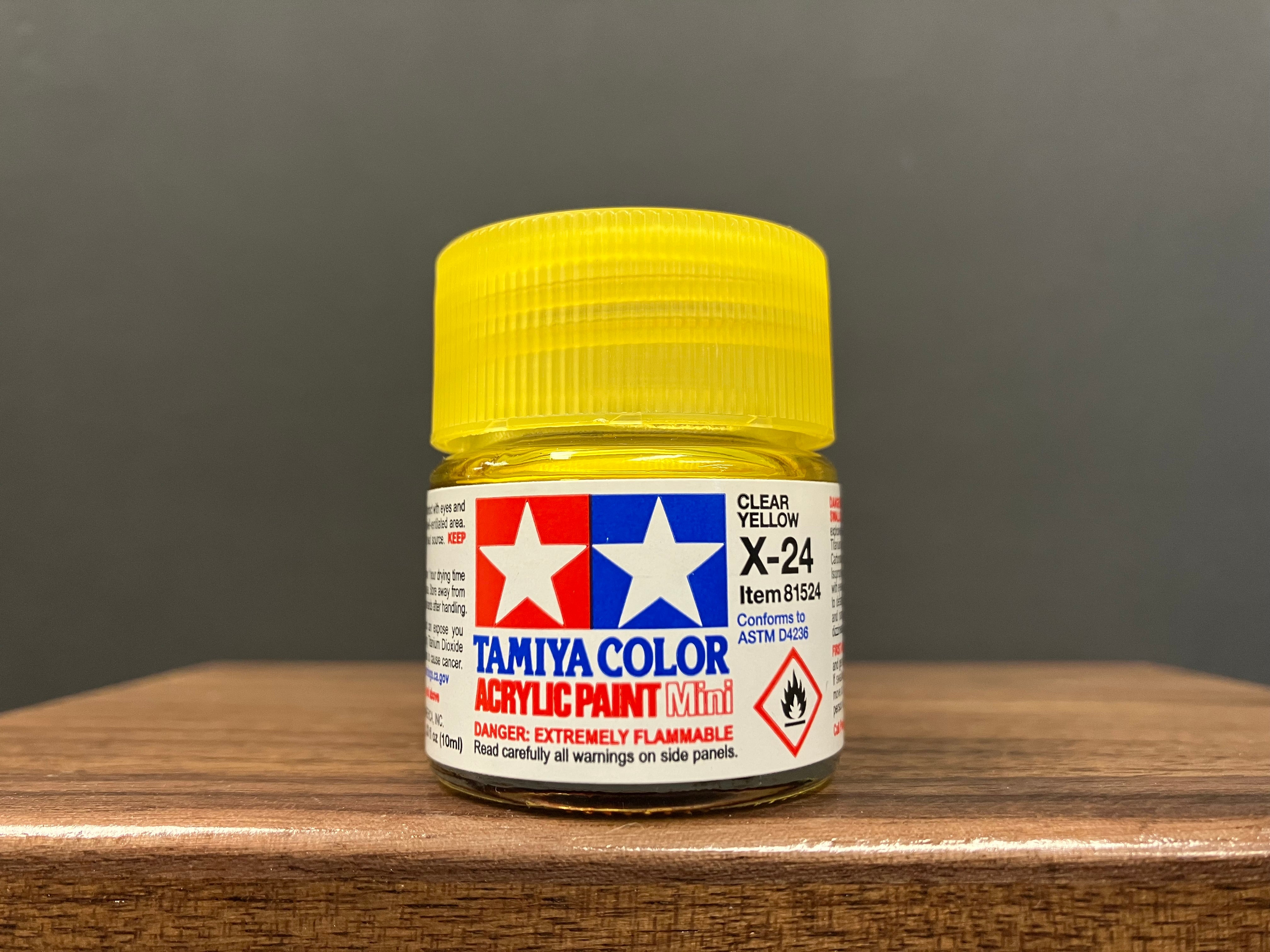 Gloss Translucent Clear Yellow X-24