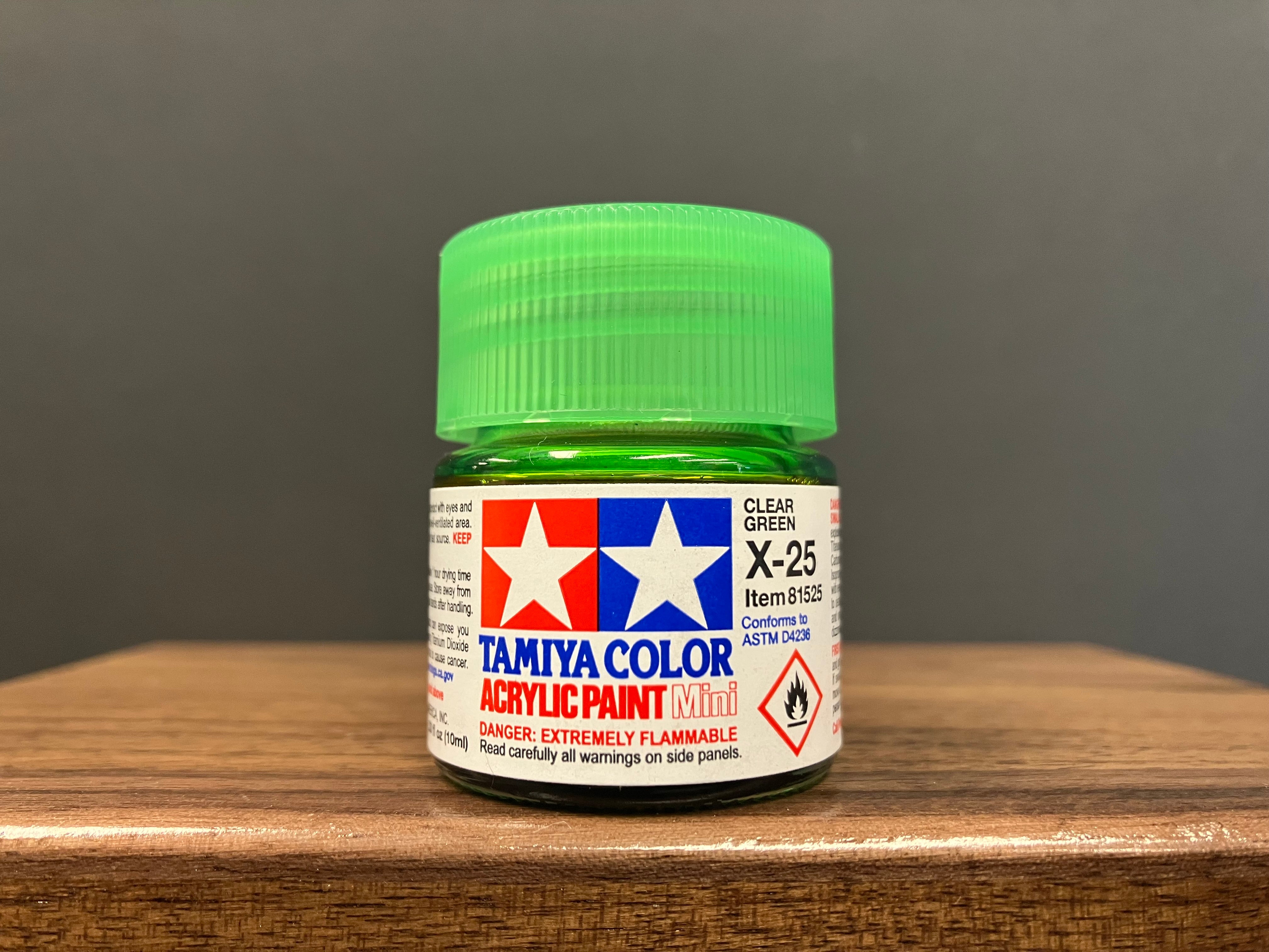 Gloss Translucent Clear Green X-25