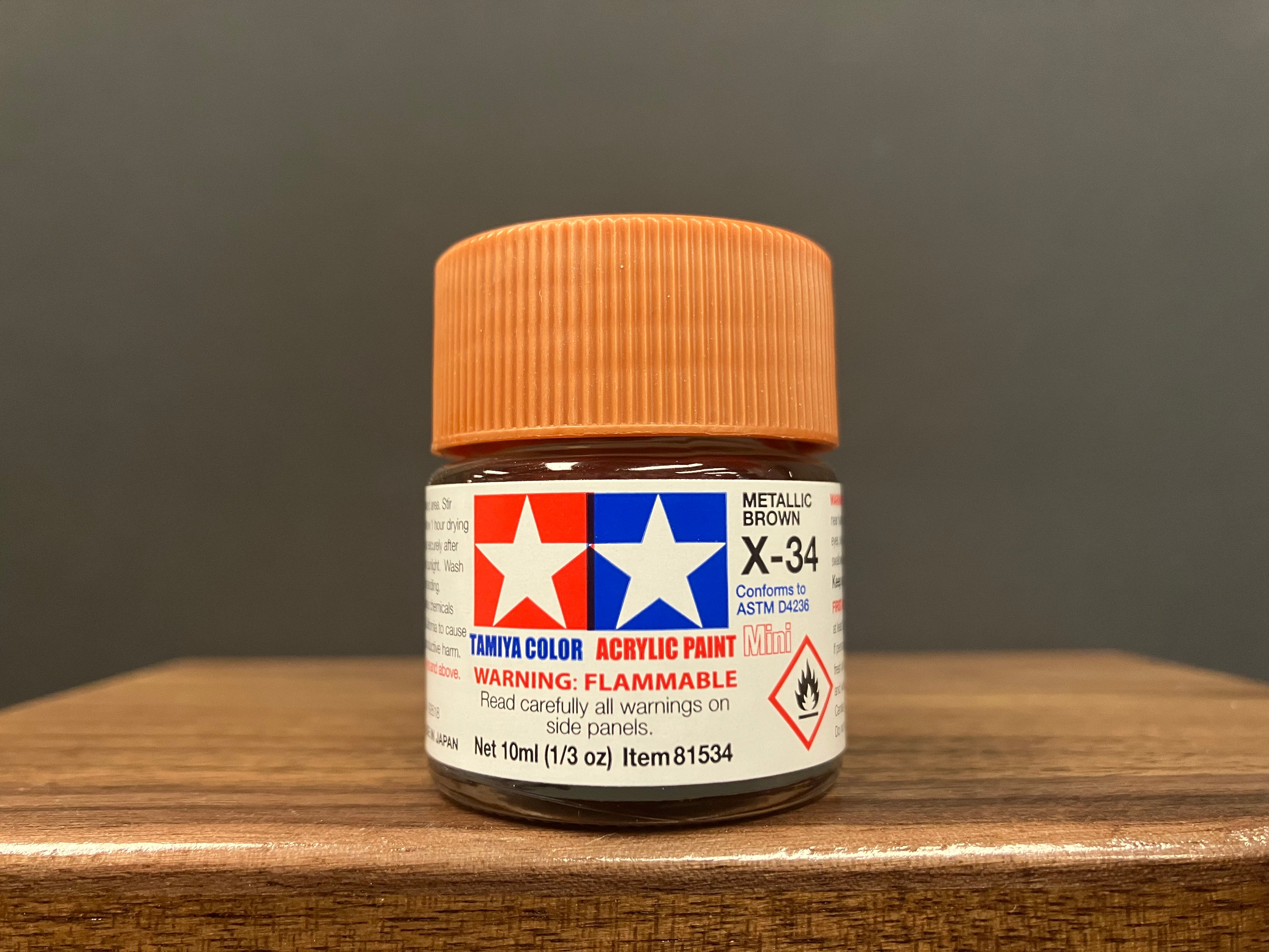 Gloss Metallic Brown X-34