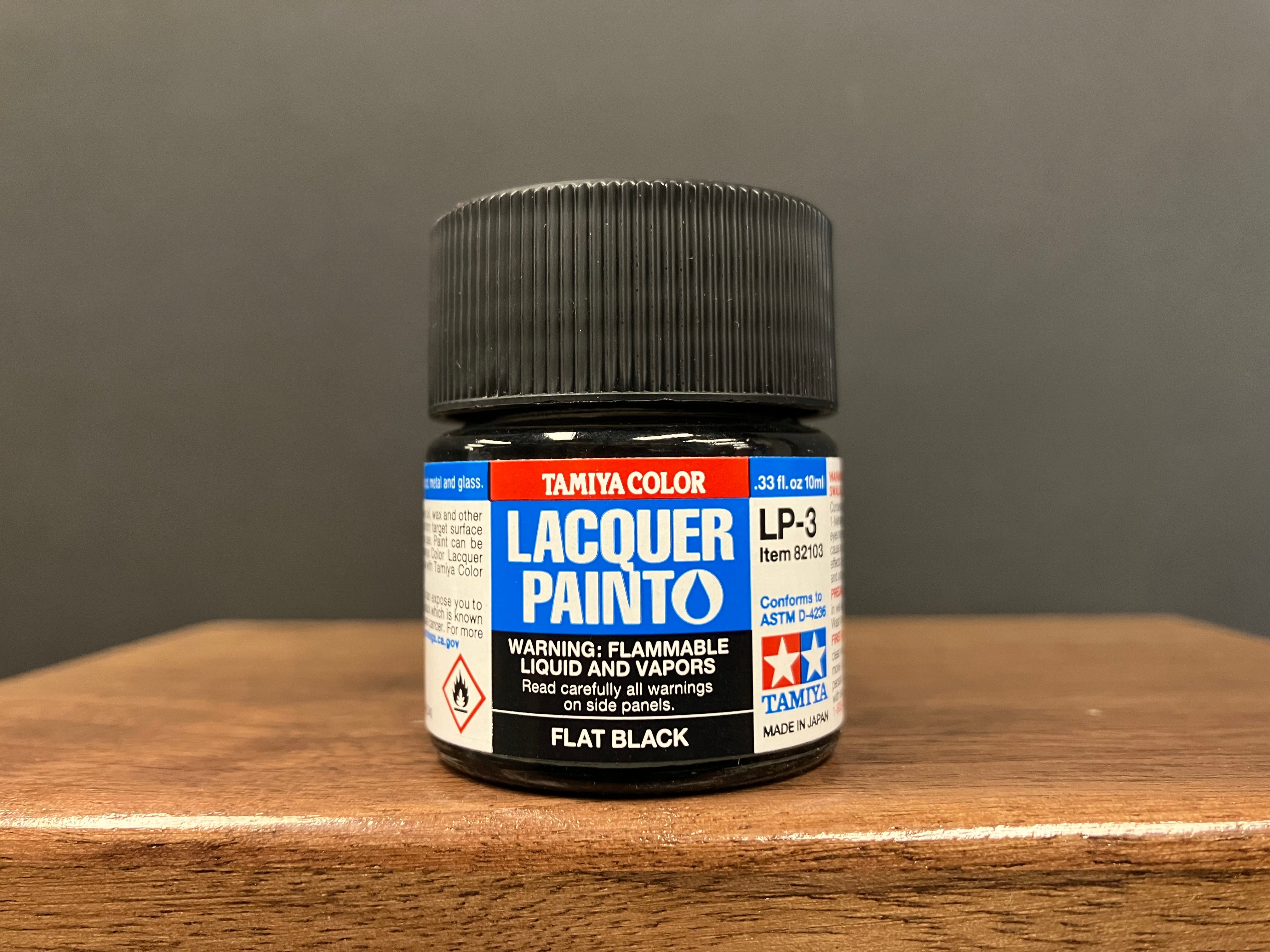 Matt Flat Black LP-3