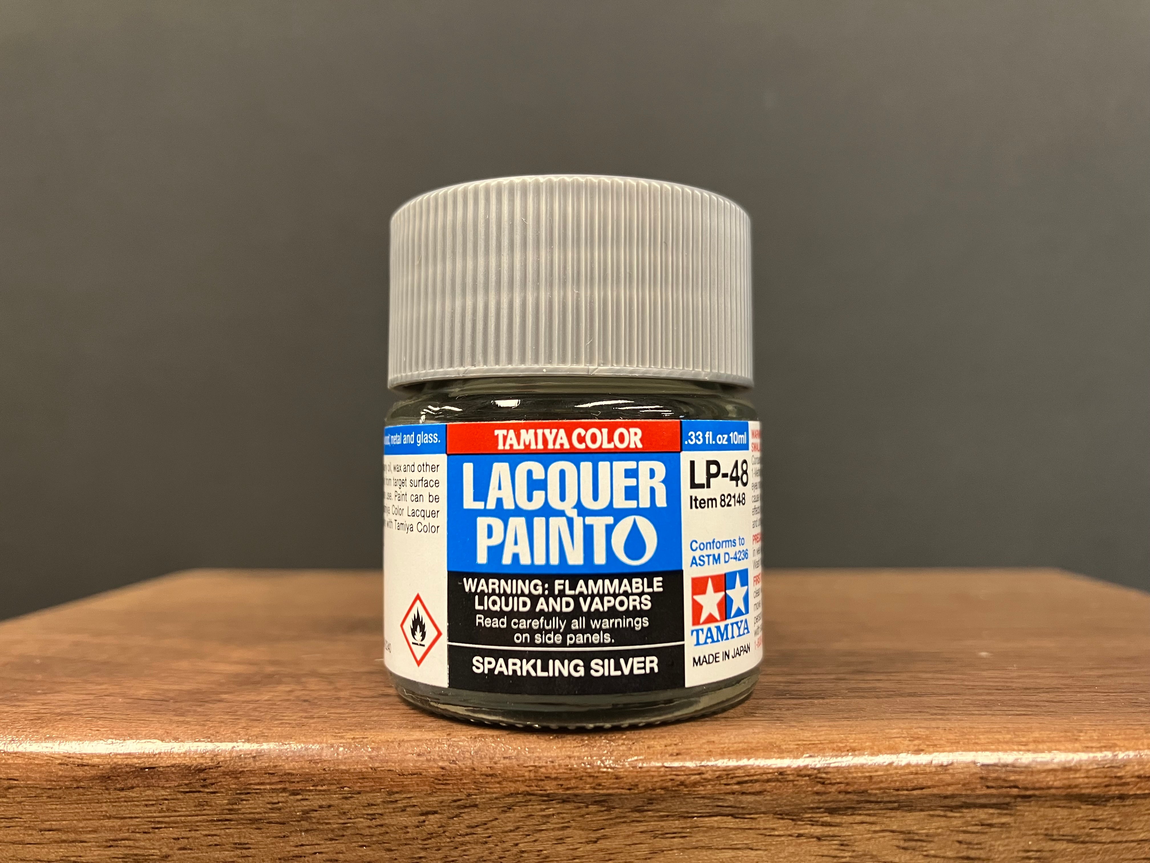 Gloss Metallic Sparkling Silver LP-48