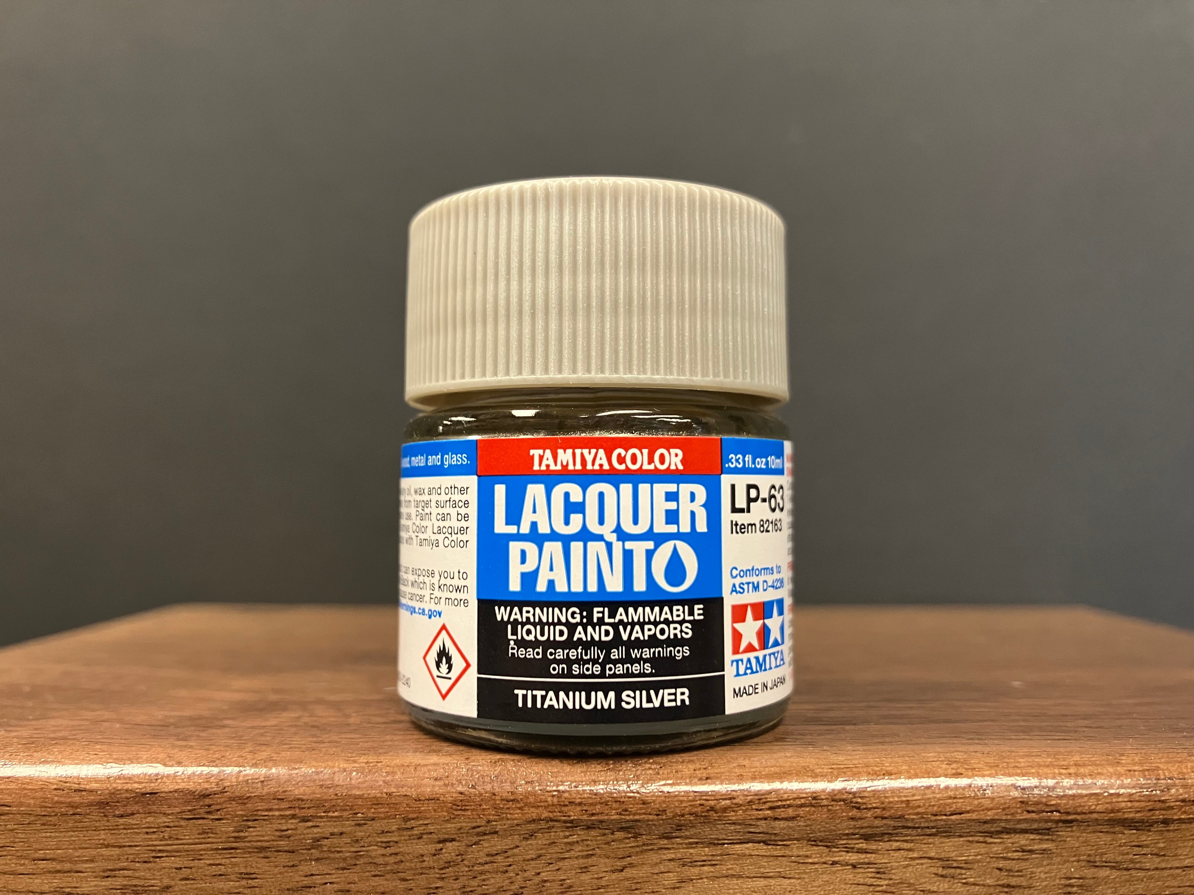 Gloss Metallic Titanium Silver LP-63