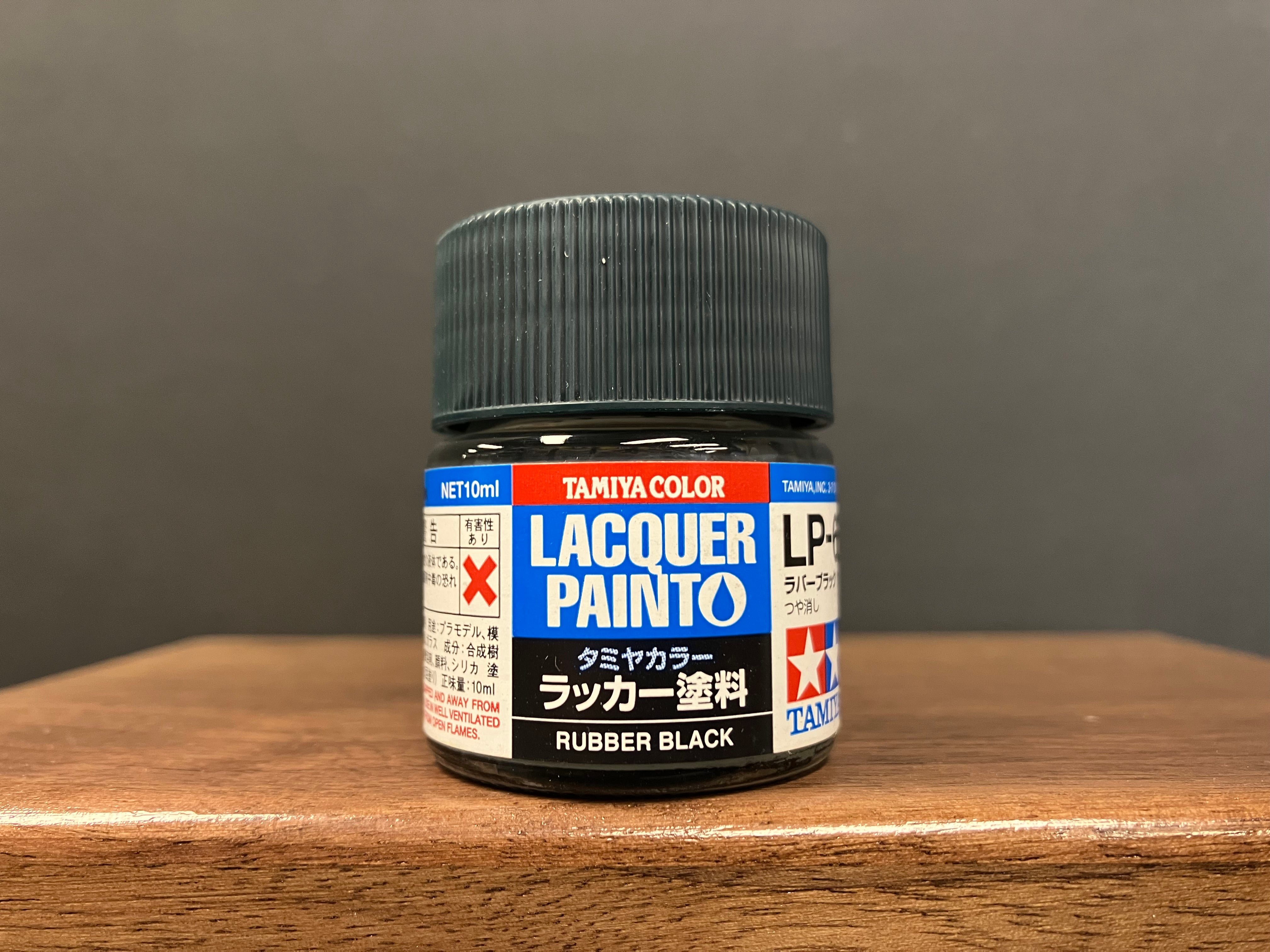 Matt Rubber Black LP-65