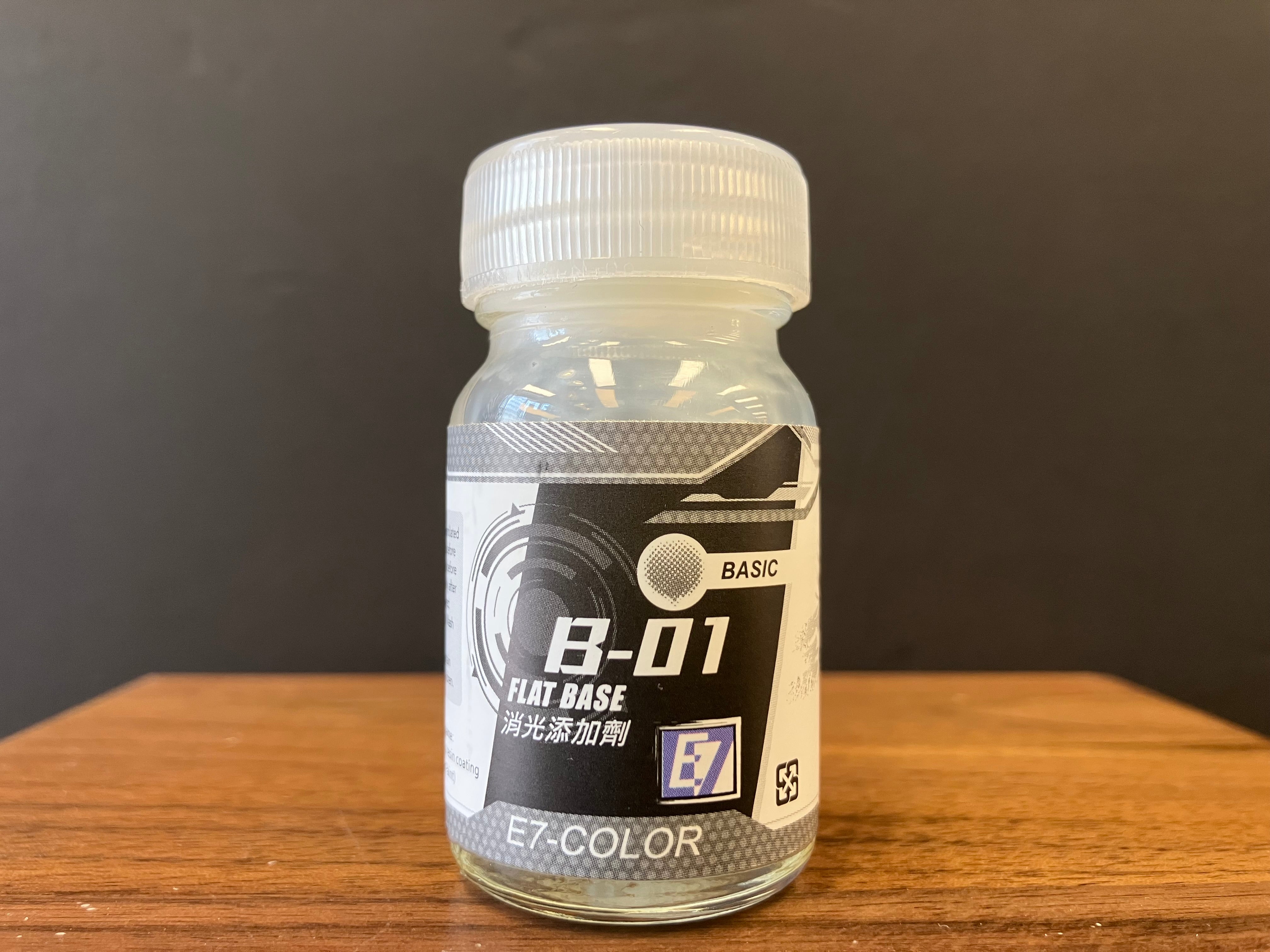 Basic Color: Flat Base 消光添加劑 B-01 (20 ml)
