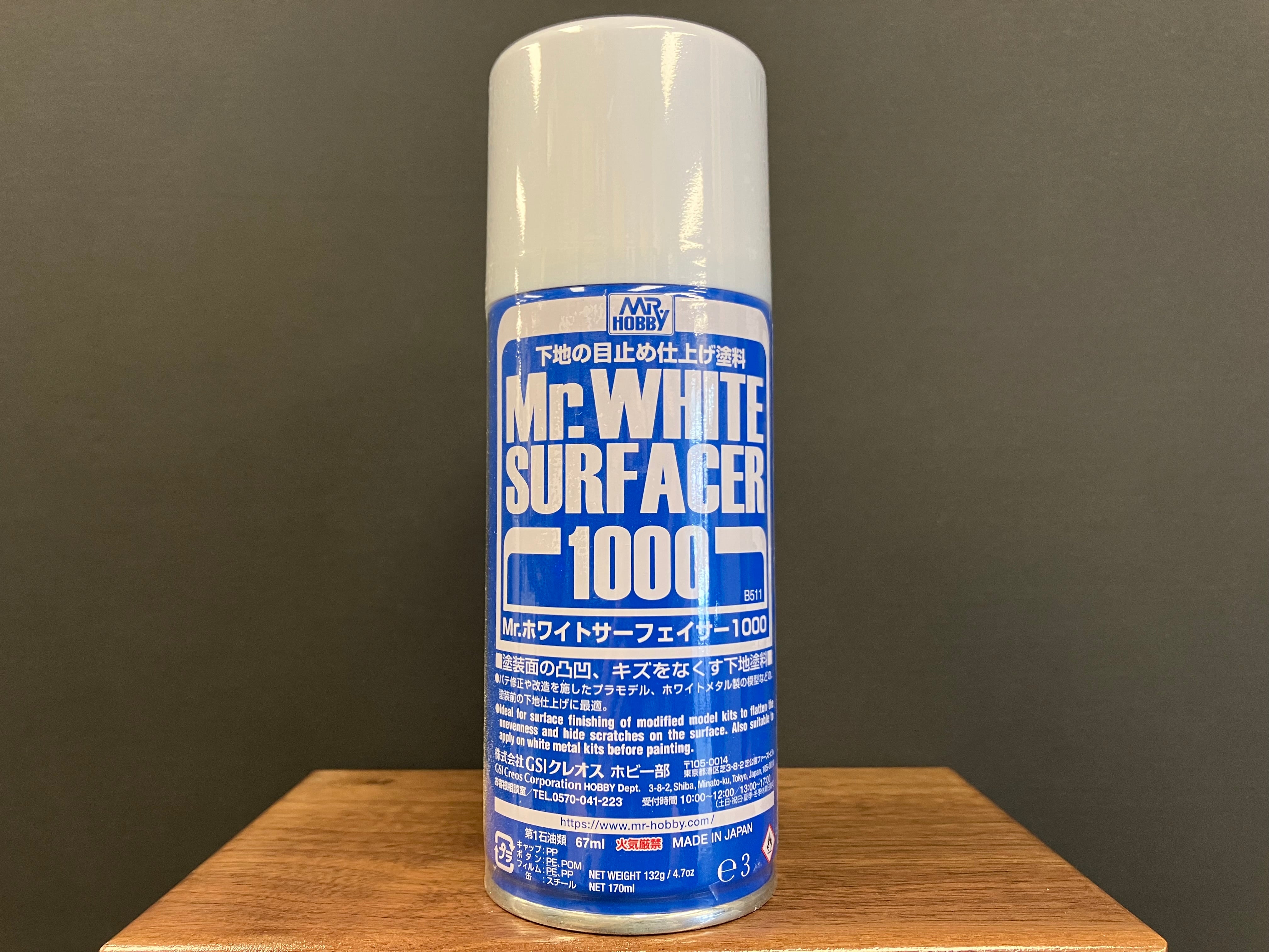 Mr. White Surfacer 1000 Spray B511