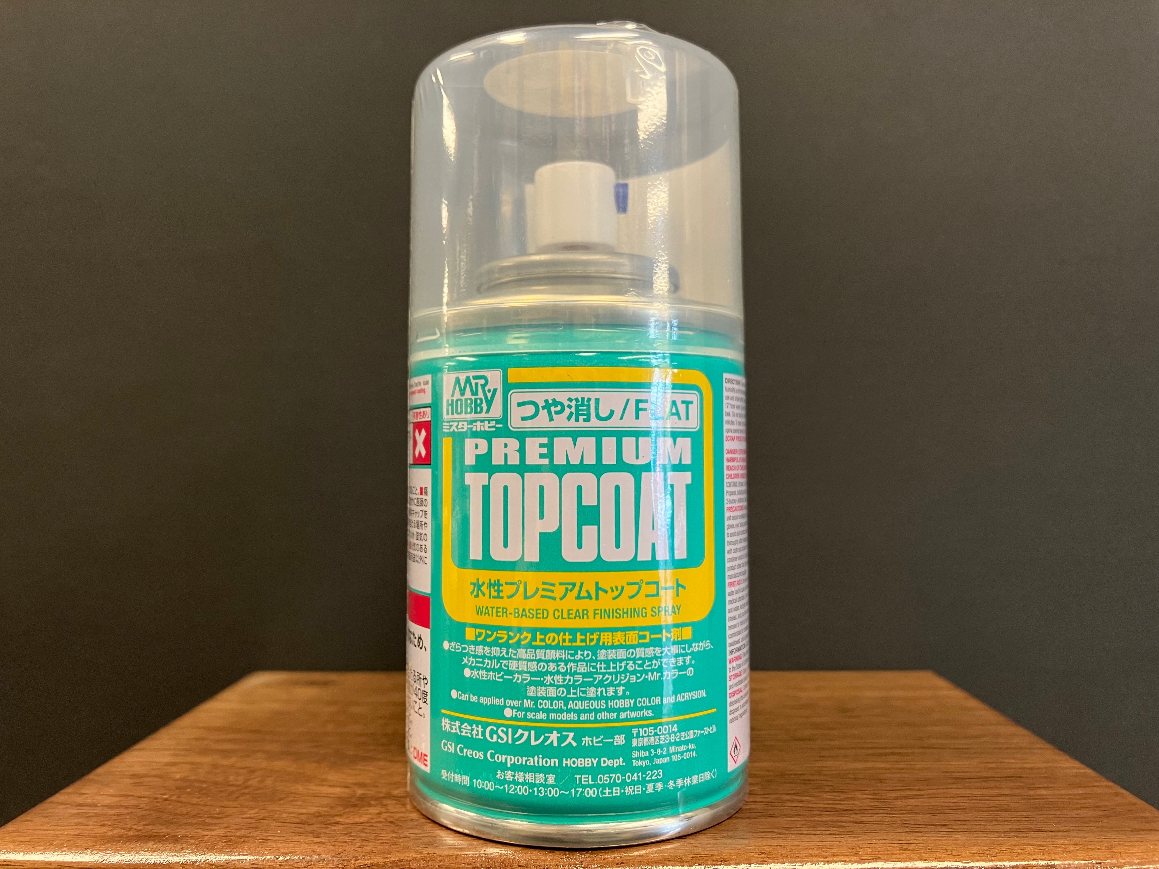 Premium Topcoat Water-Based Clear Finishing Spray (Matt) B603