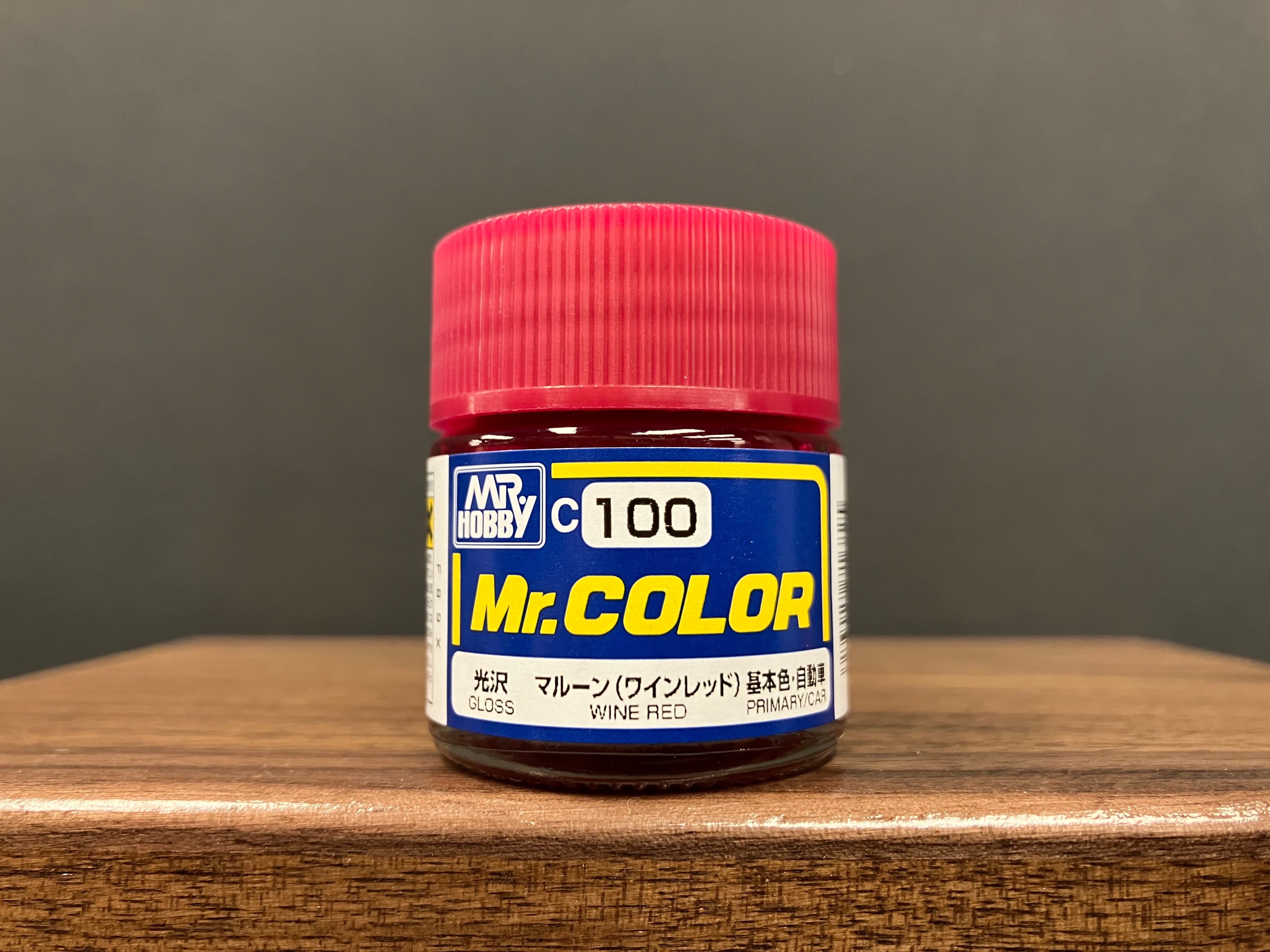 Gloss Wine Red C100 光澤: 酒紅色 基本色·自動車