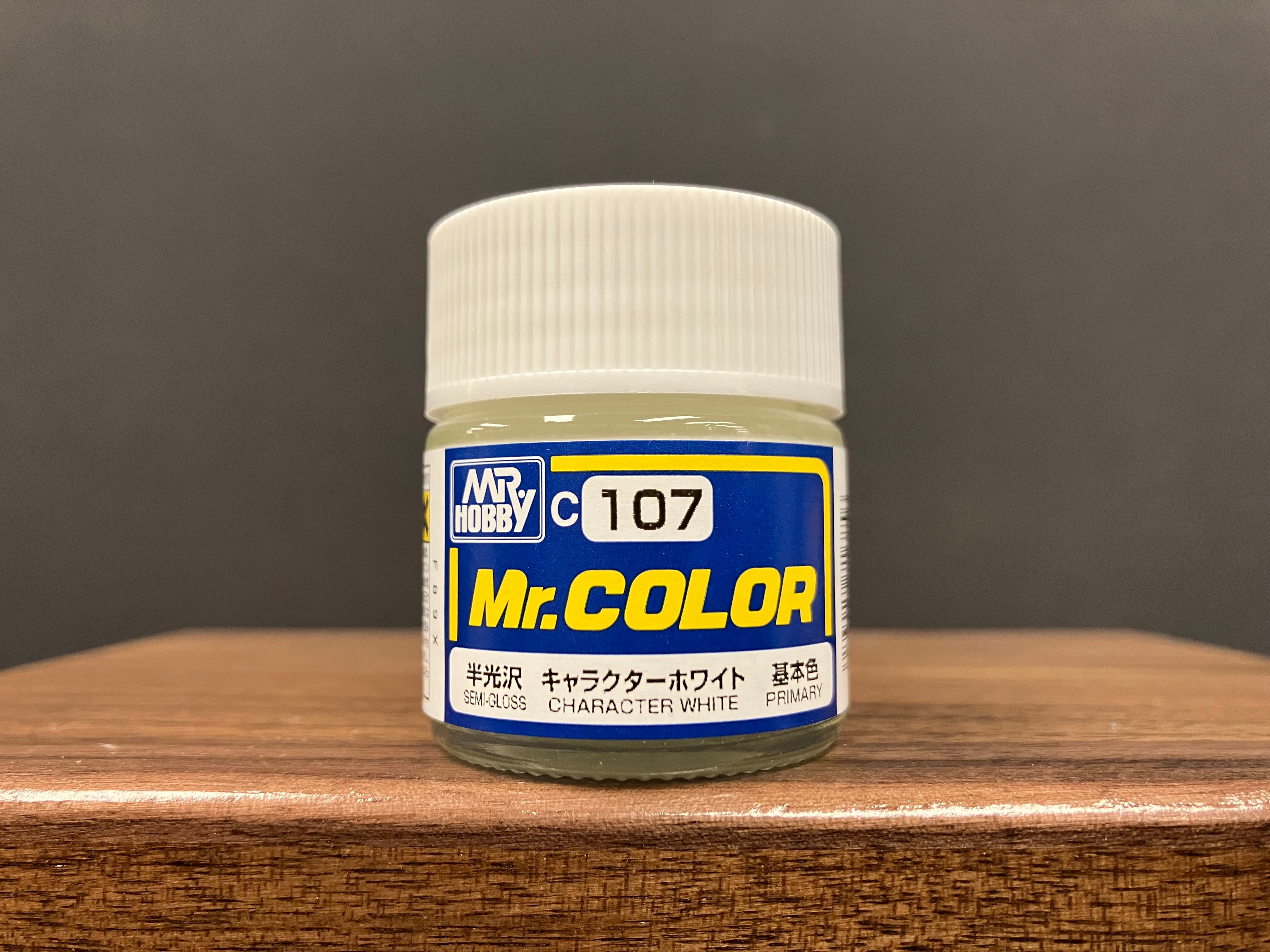 Semi-Gloss Character White C107 半光澤: 人物白色 基本色