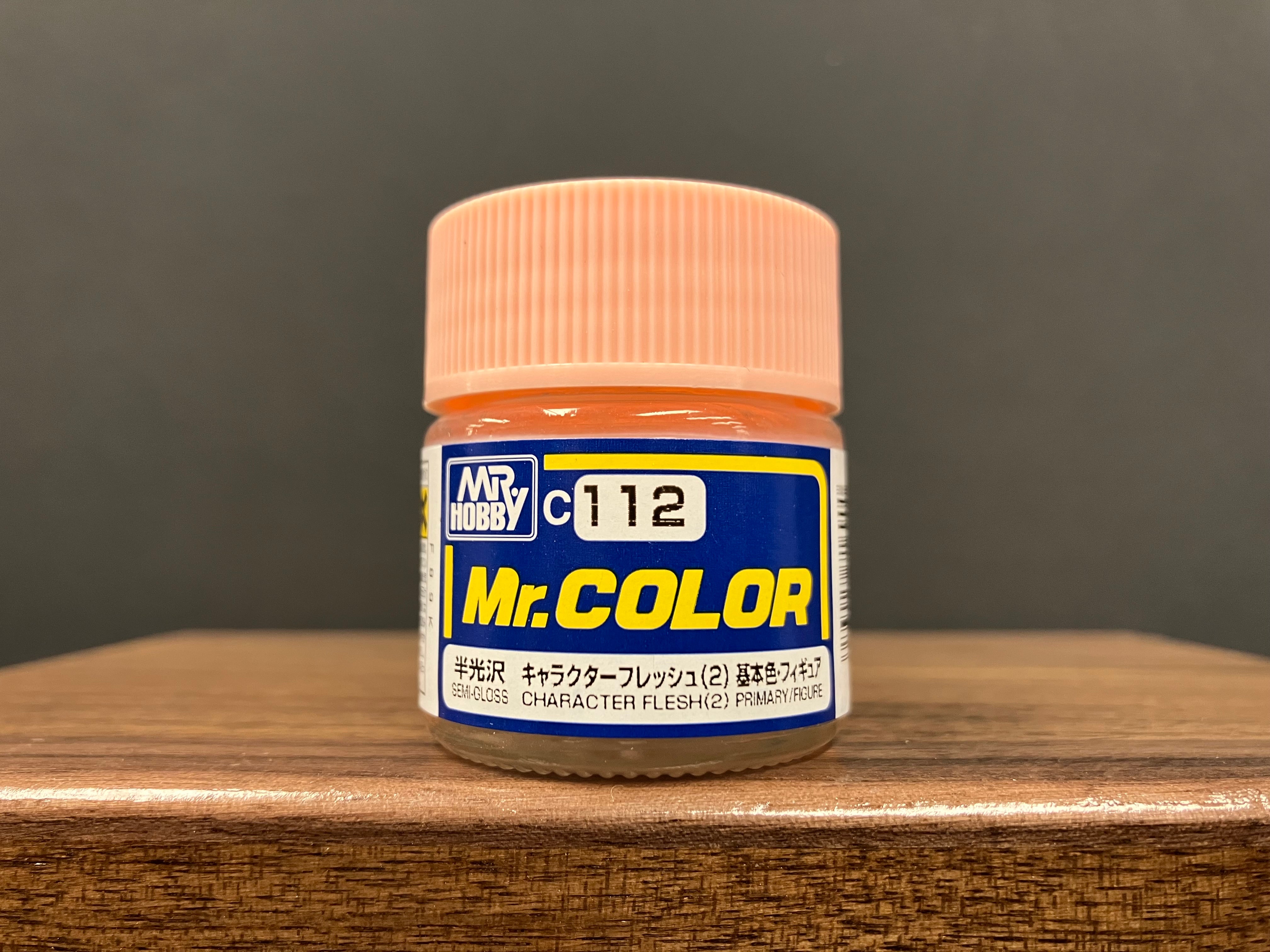 Semi-Gloss Character Flesh (2) C112 半光澤: 人物肌膚色 (貳) 基本色·人物/塑像